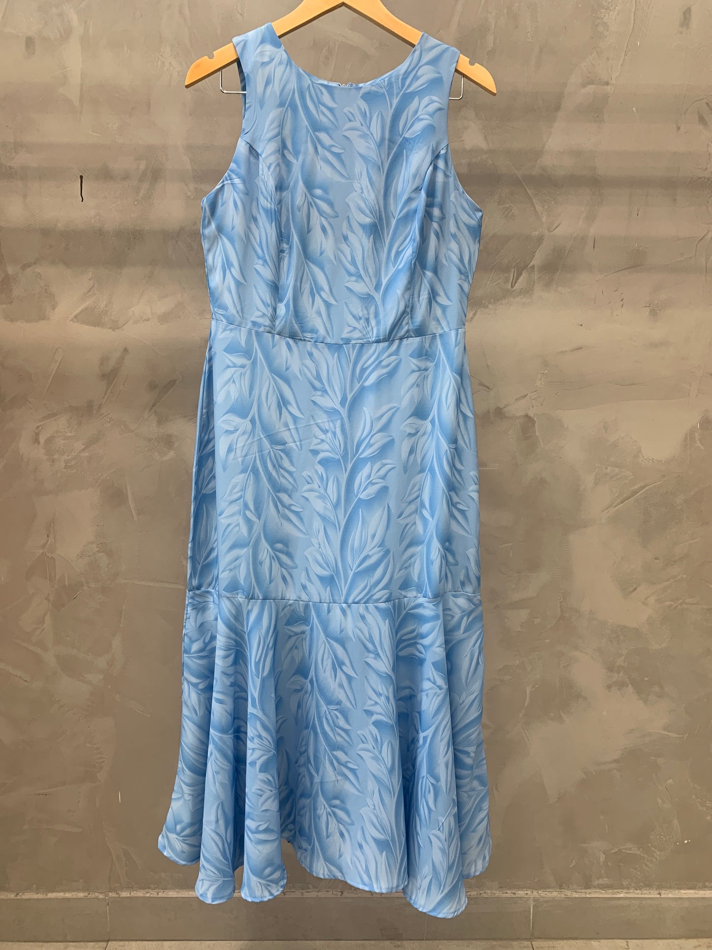 Vestido Midi Acinturado Sombras 90214