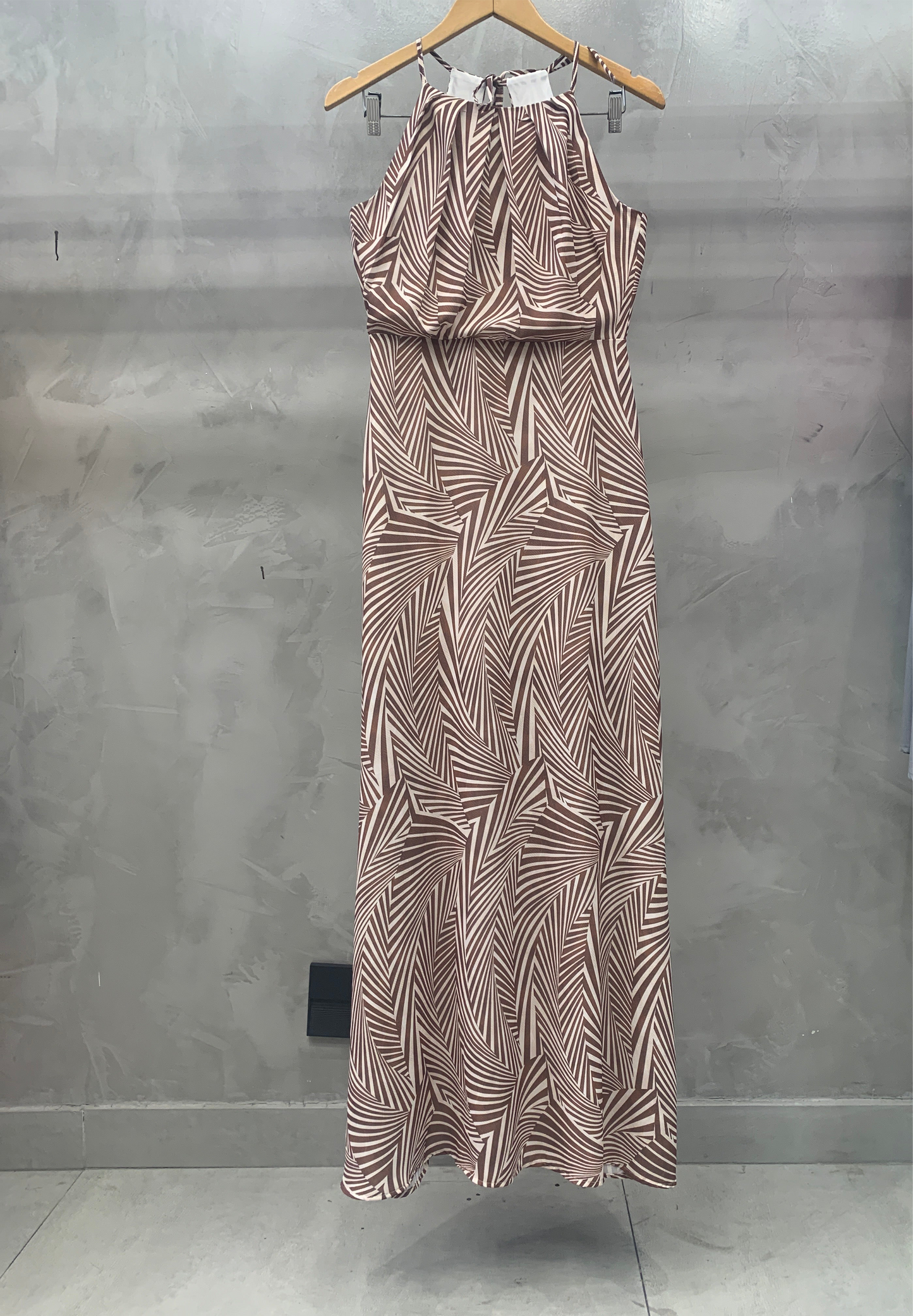 Vestido Longo Estampado 47977