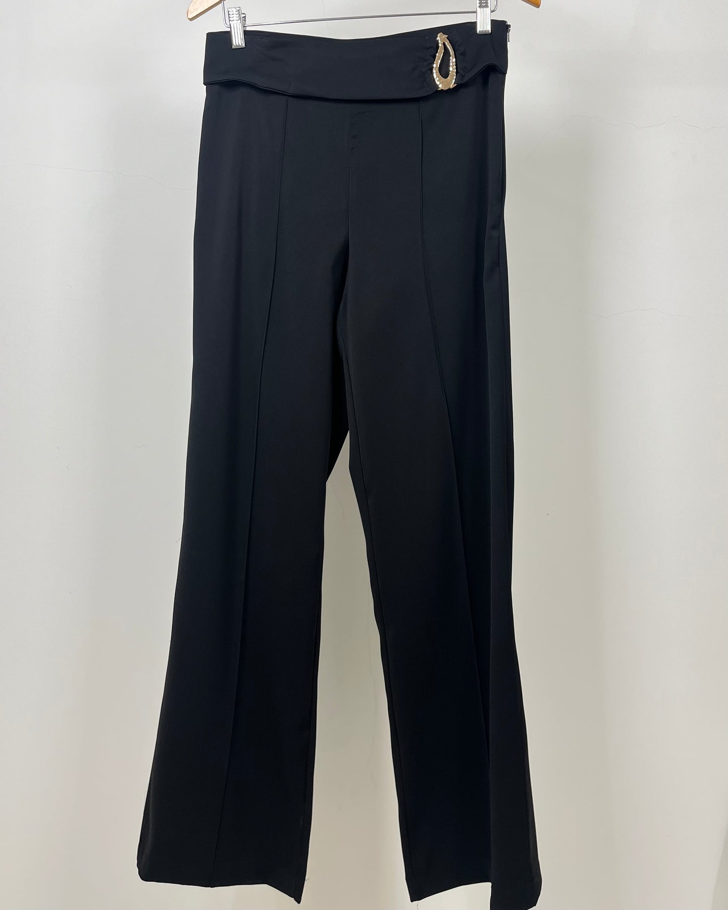 Calça Cintura Alta com Fivela 30030