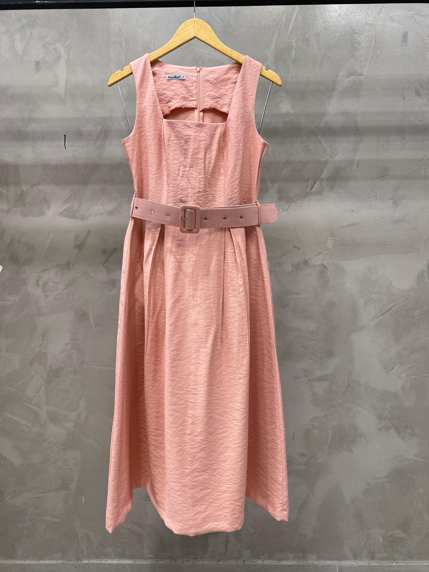 Vestido Midi Cinto 09094