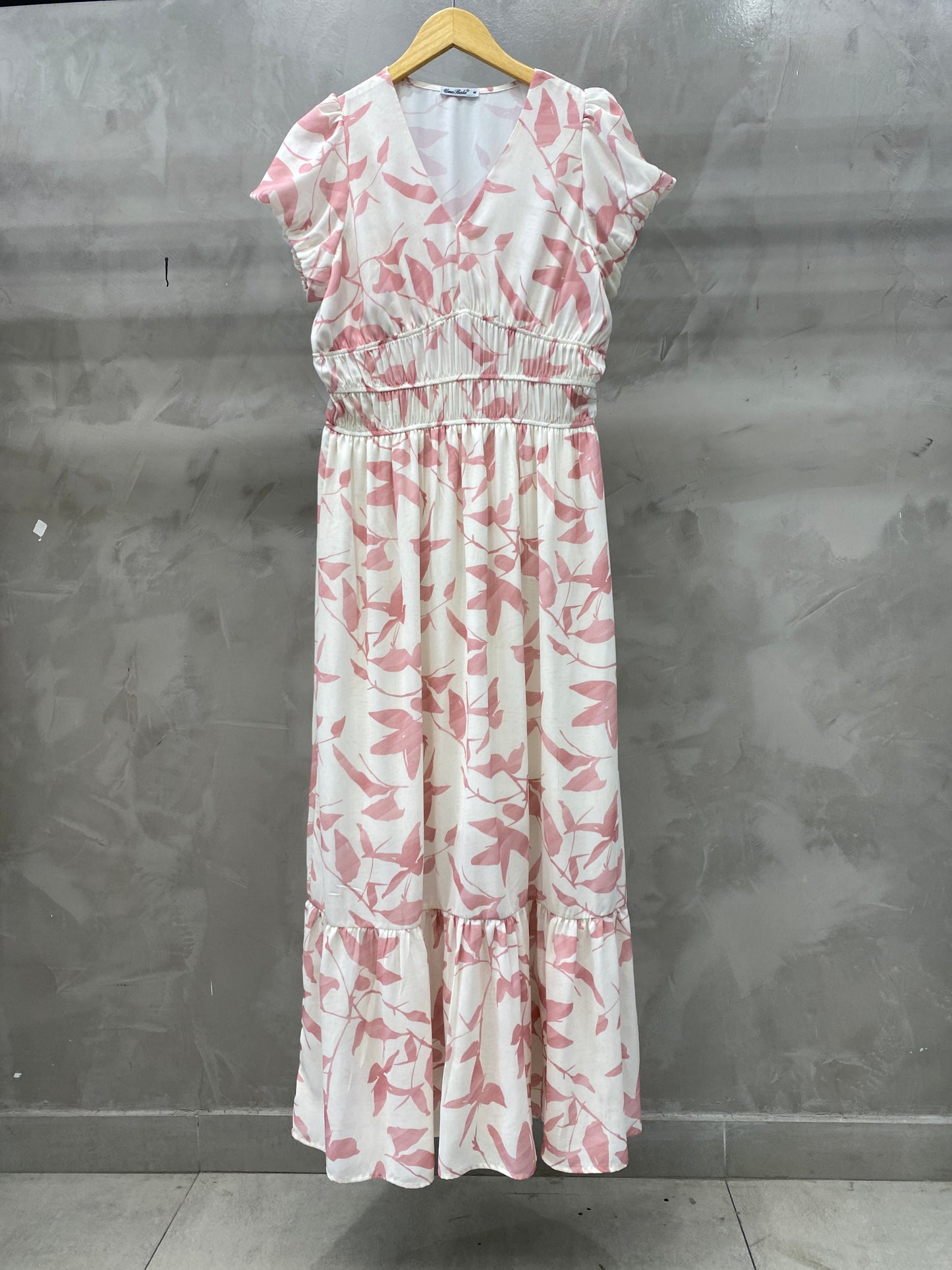 Vestido Longo Acinturado 90983
