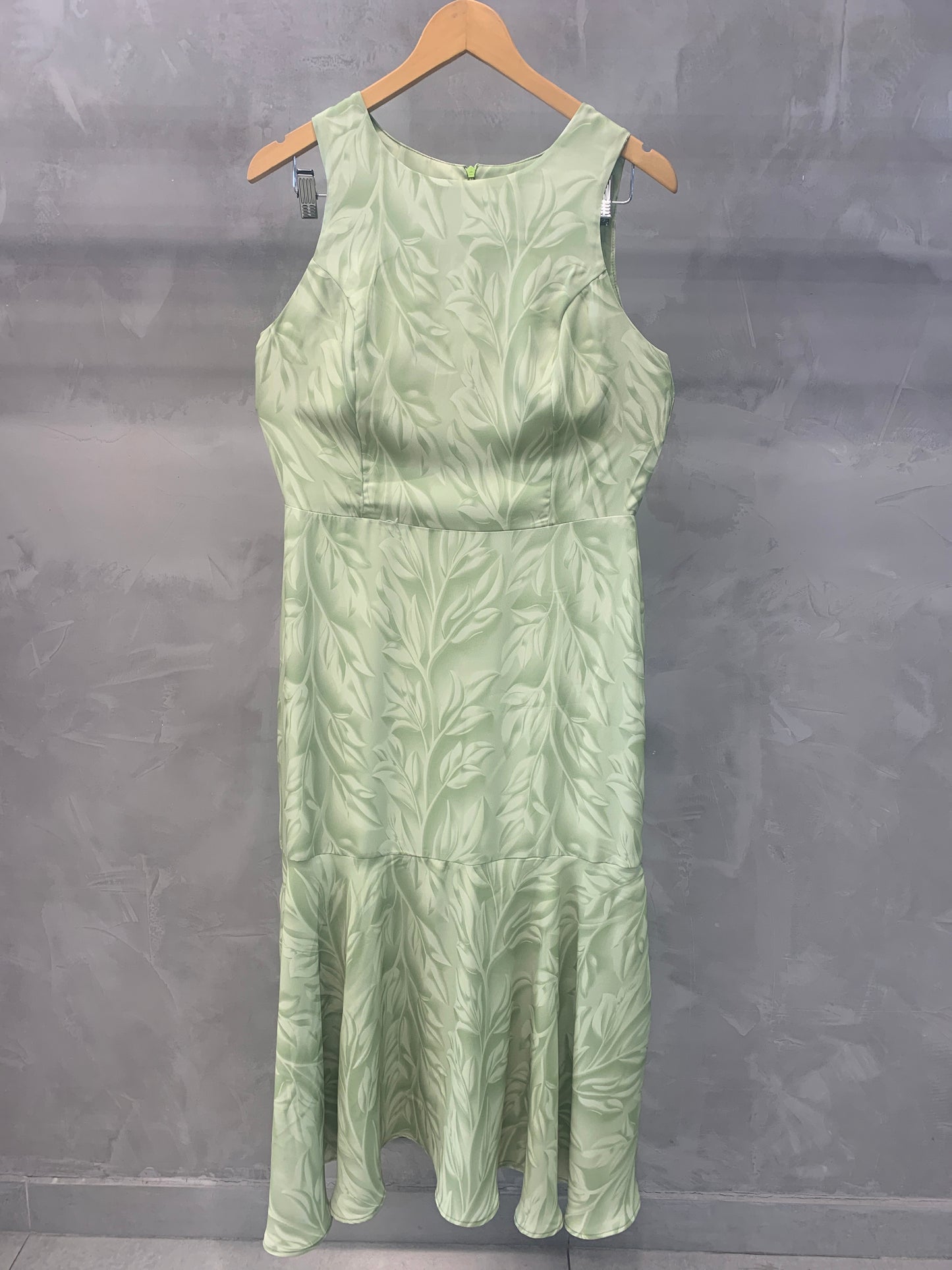 Vestido Midi Acinturado Sombras 90214