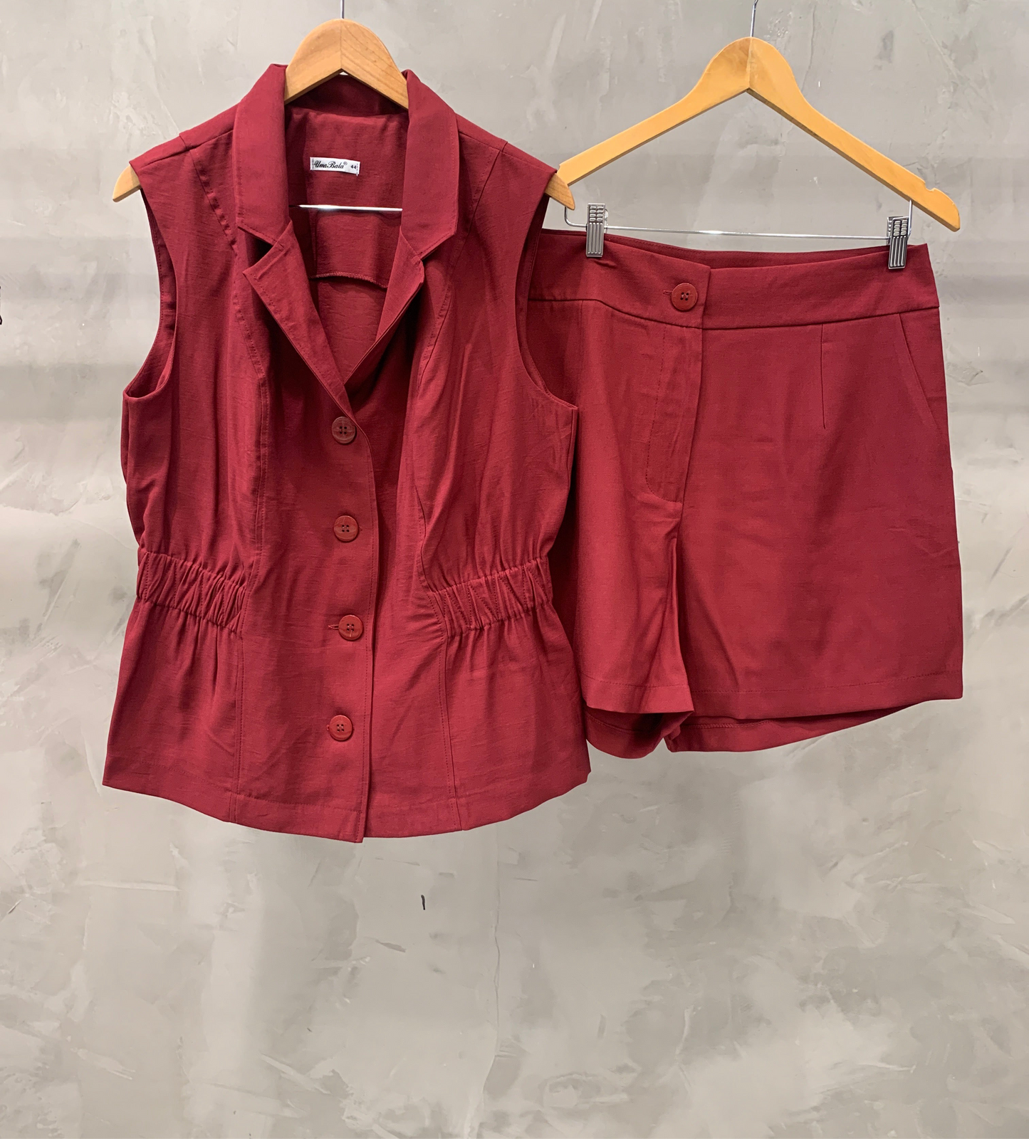 Conjunto Plus Colete e Shorts 91311