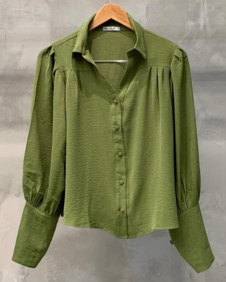Camisa Manga Bufante 80760