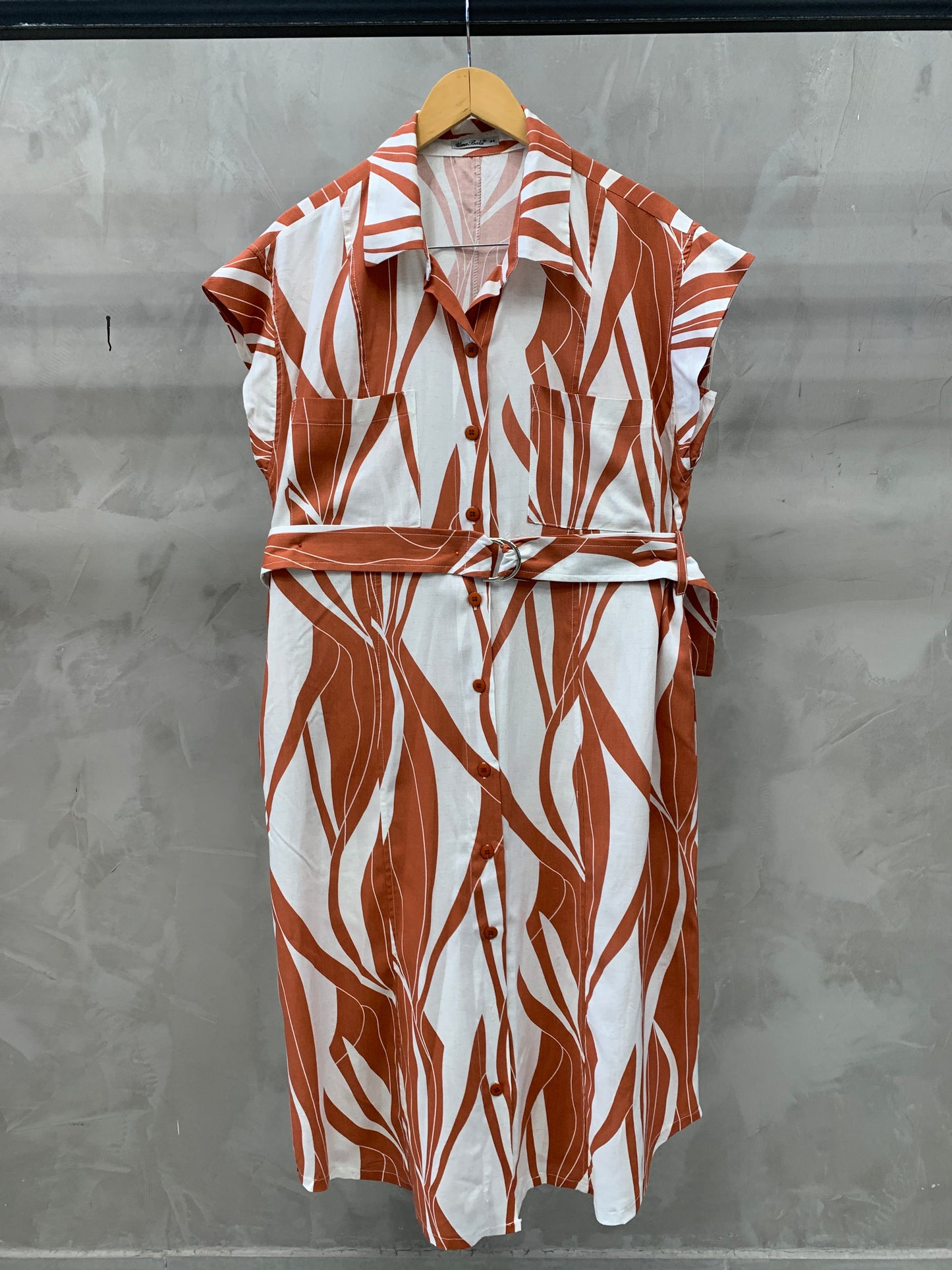 Chemise Plus Vestido Estampado 91521