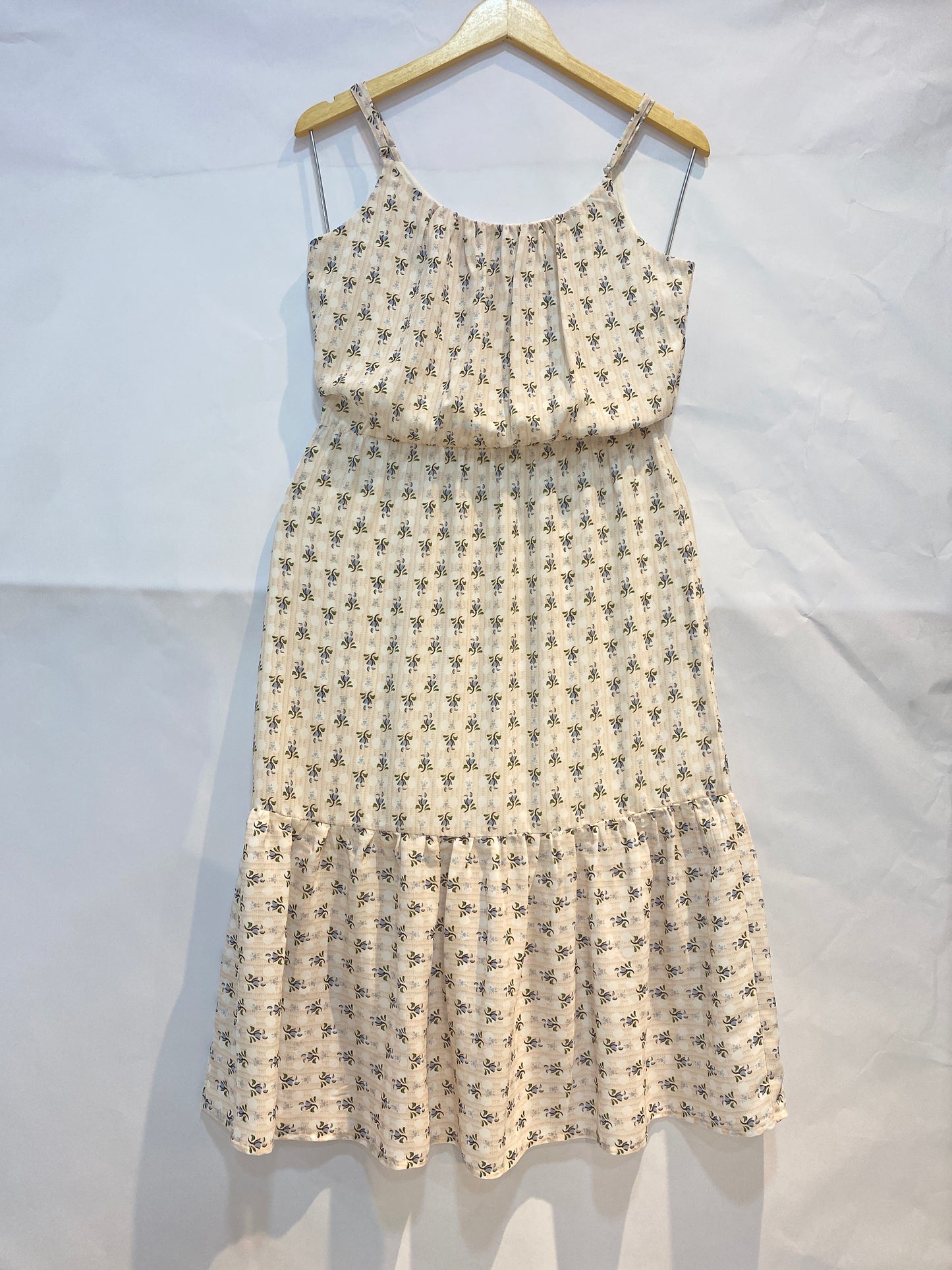Vestido Midi Gola Franzida 60641