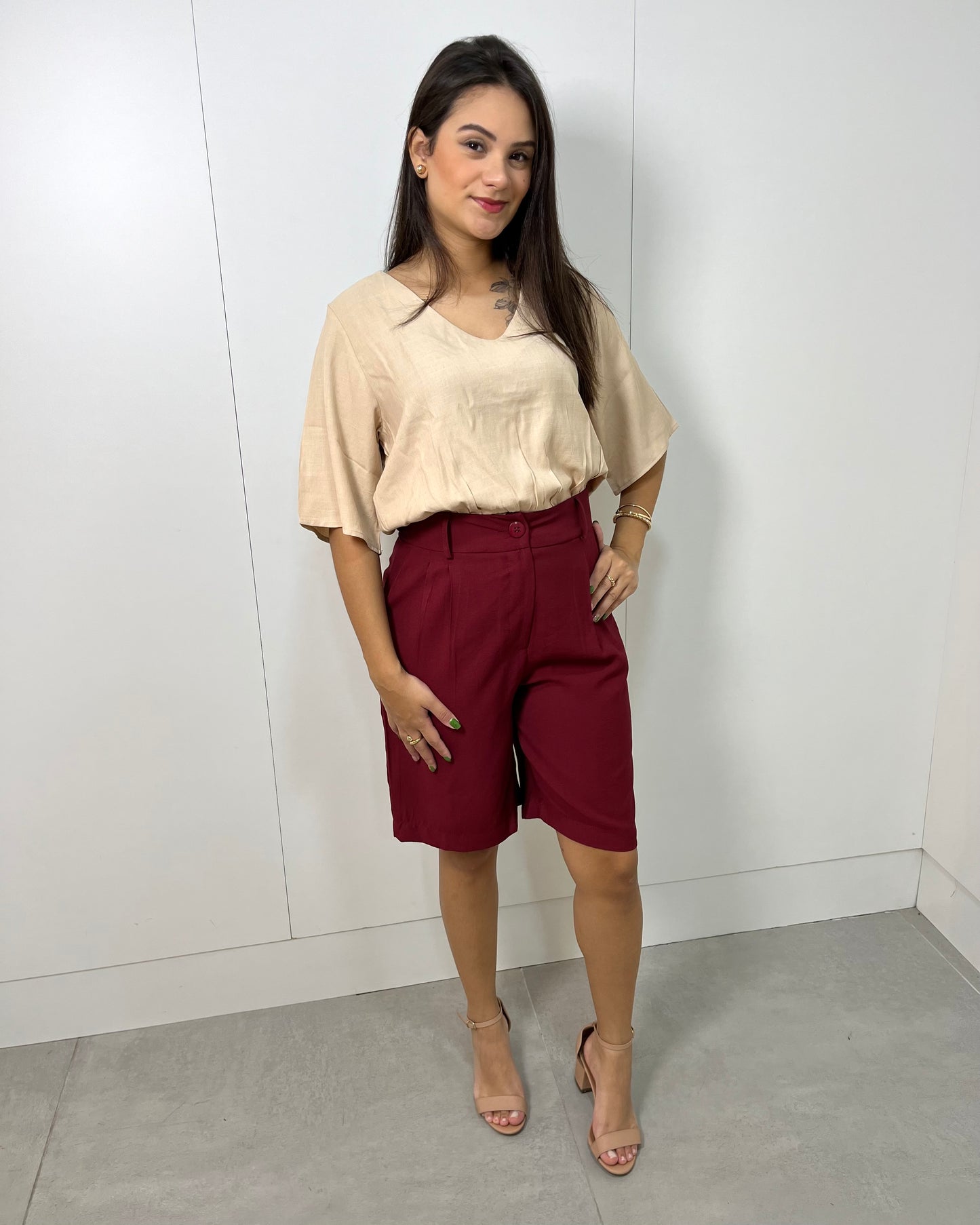 Cropped Viscose 70830