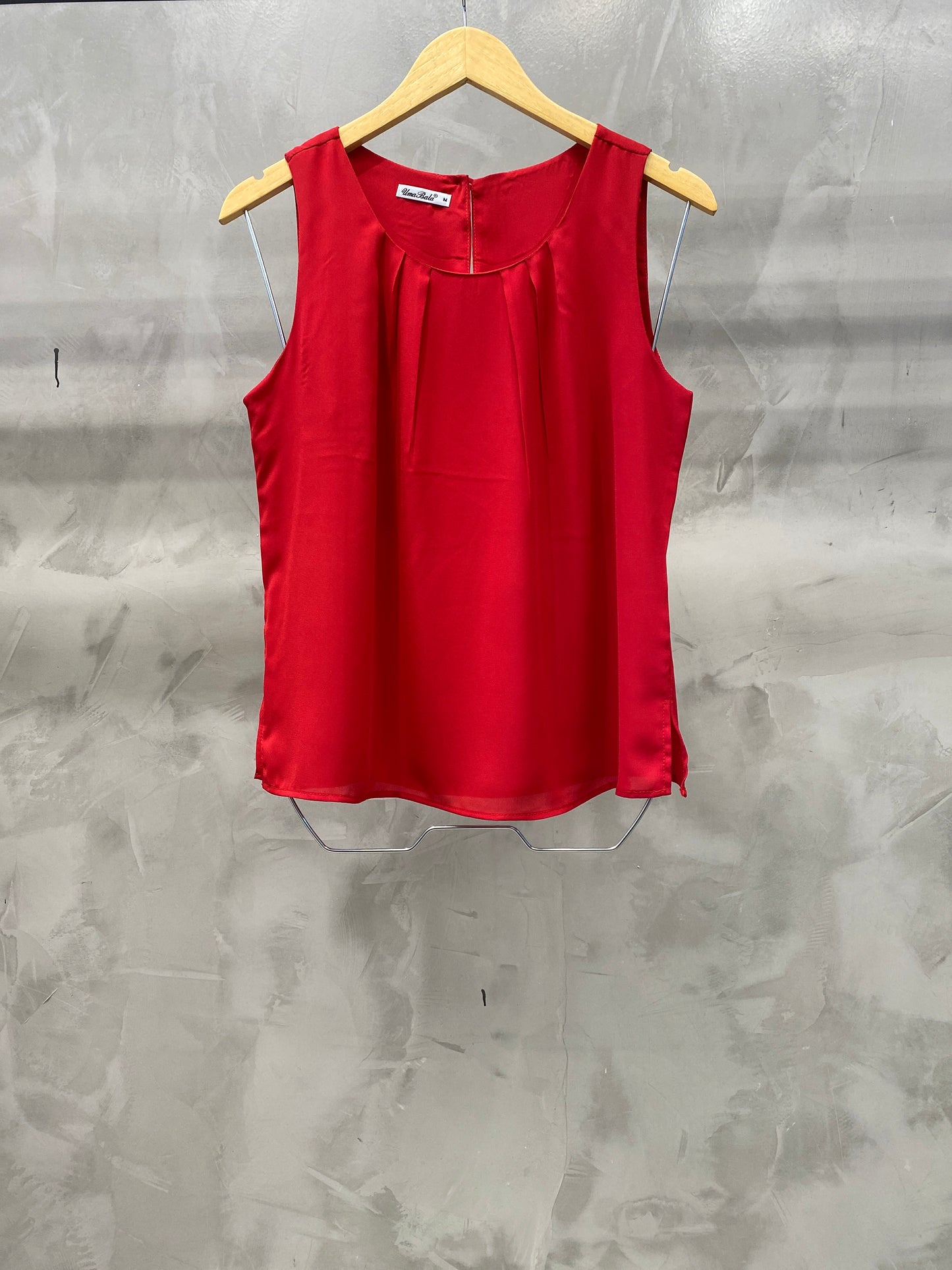 Regata Alça Larga Crepe Liso 60680