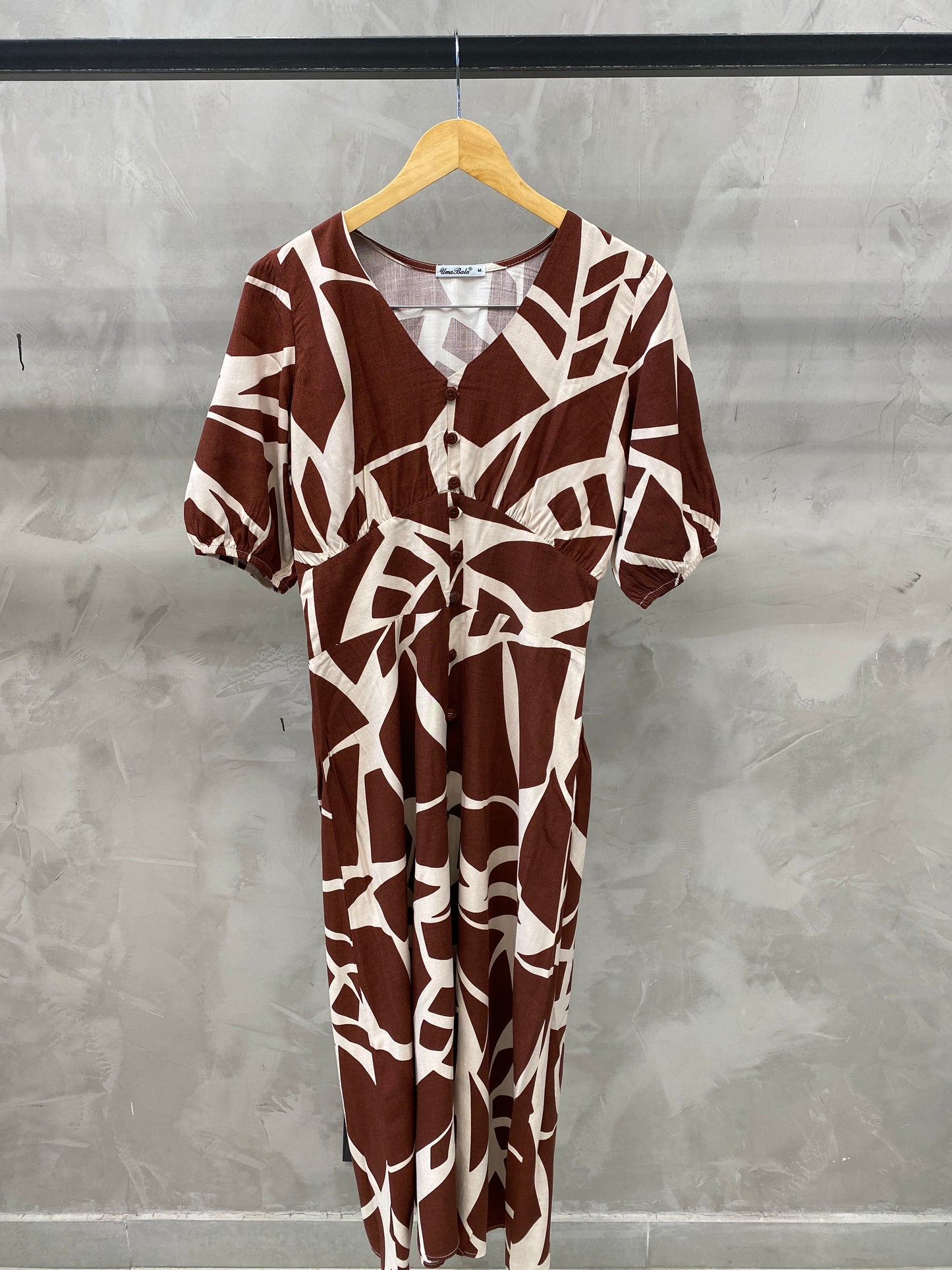 Vestido Midi Estampado 70282