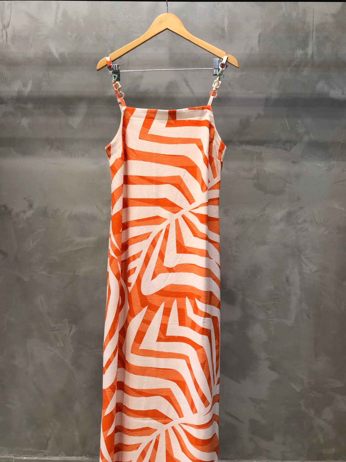 Vestido Longo Alça Pedras 90430
