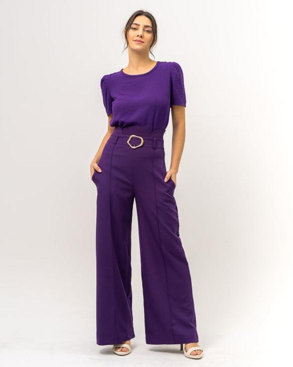 Calça Flare Alfaiataria 02933