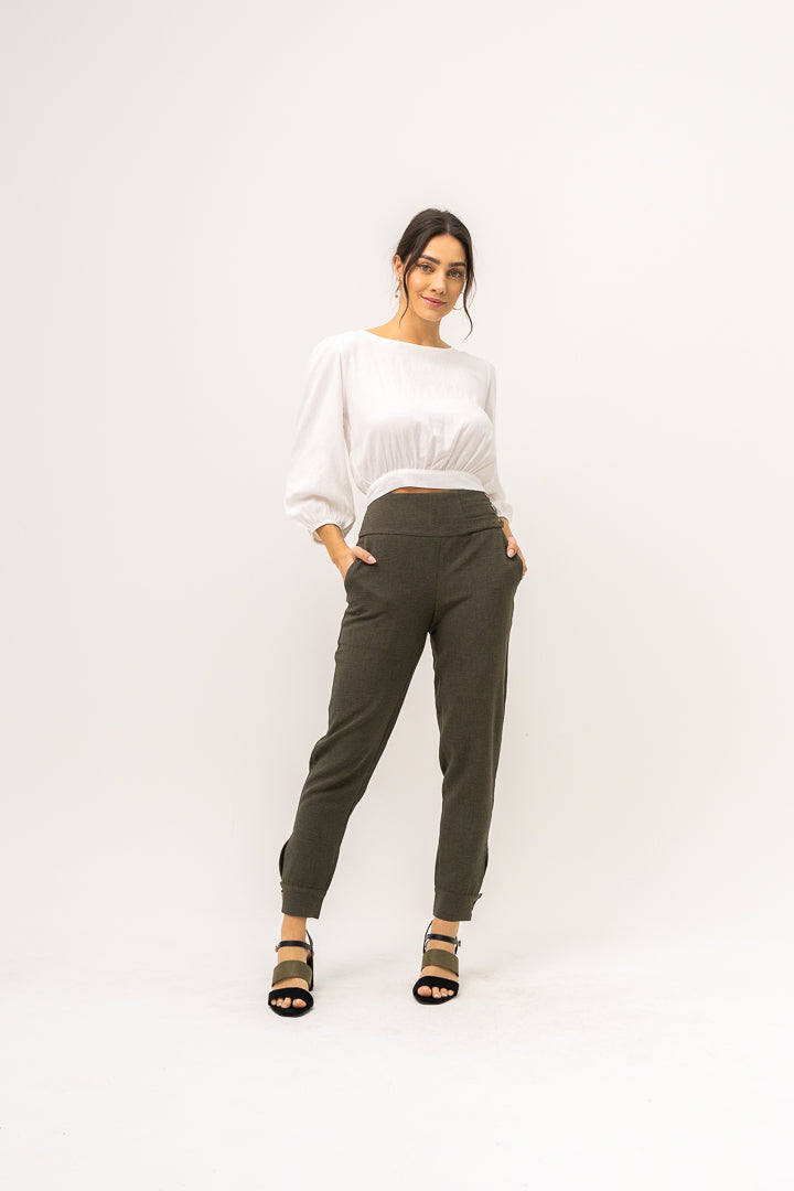 Calça Verde Escuro 29040