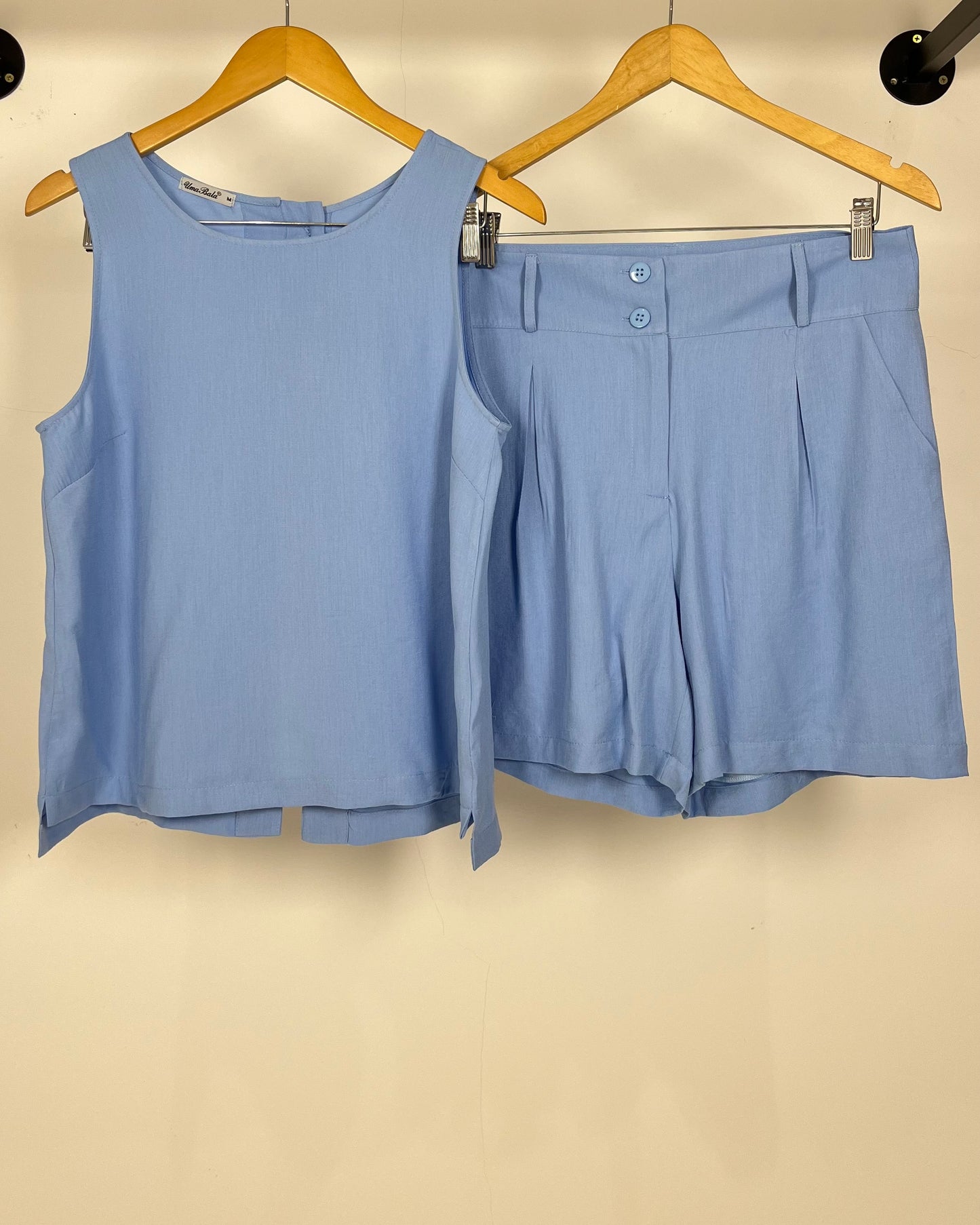 Conjunto de Regata e Shorts Liso 70611