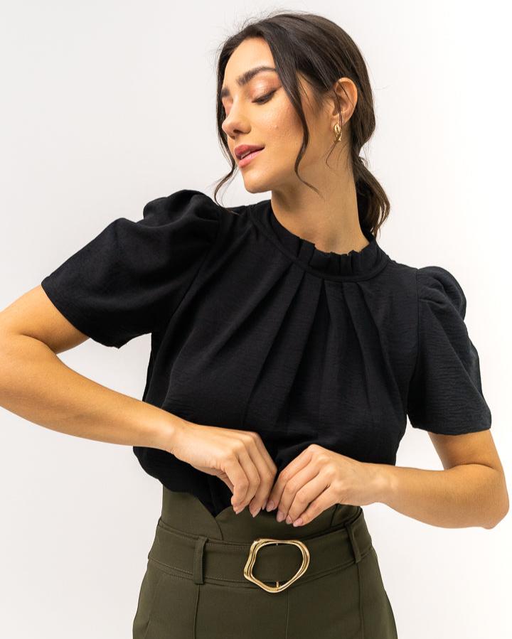 Blusa Manga Bufante Duna 80040