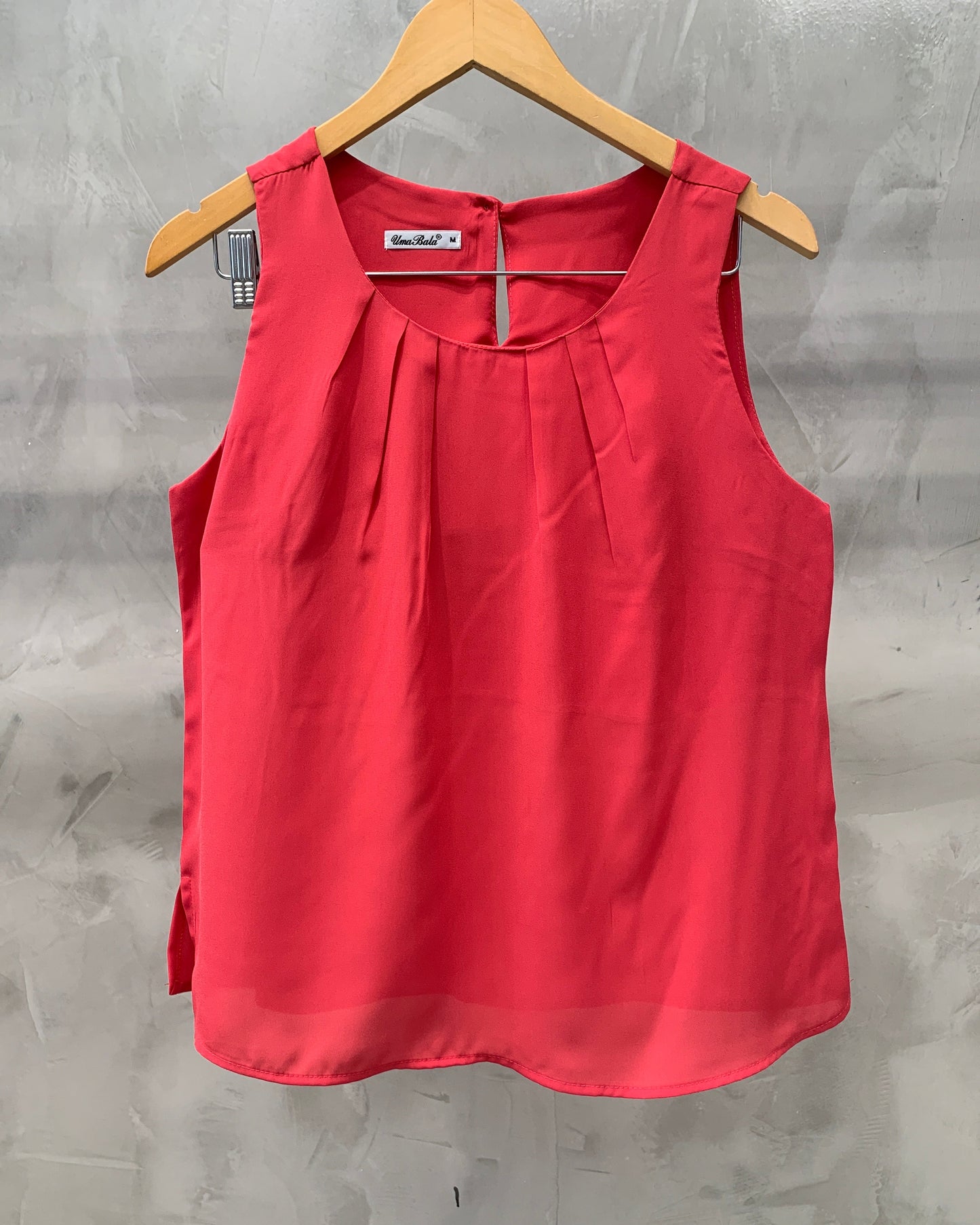 Regata Alça Larga Crepe Liso 60680