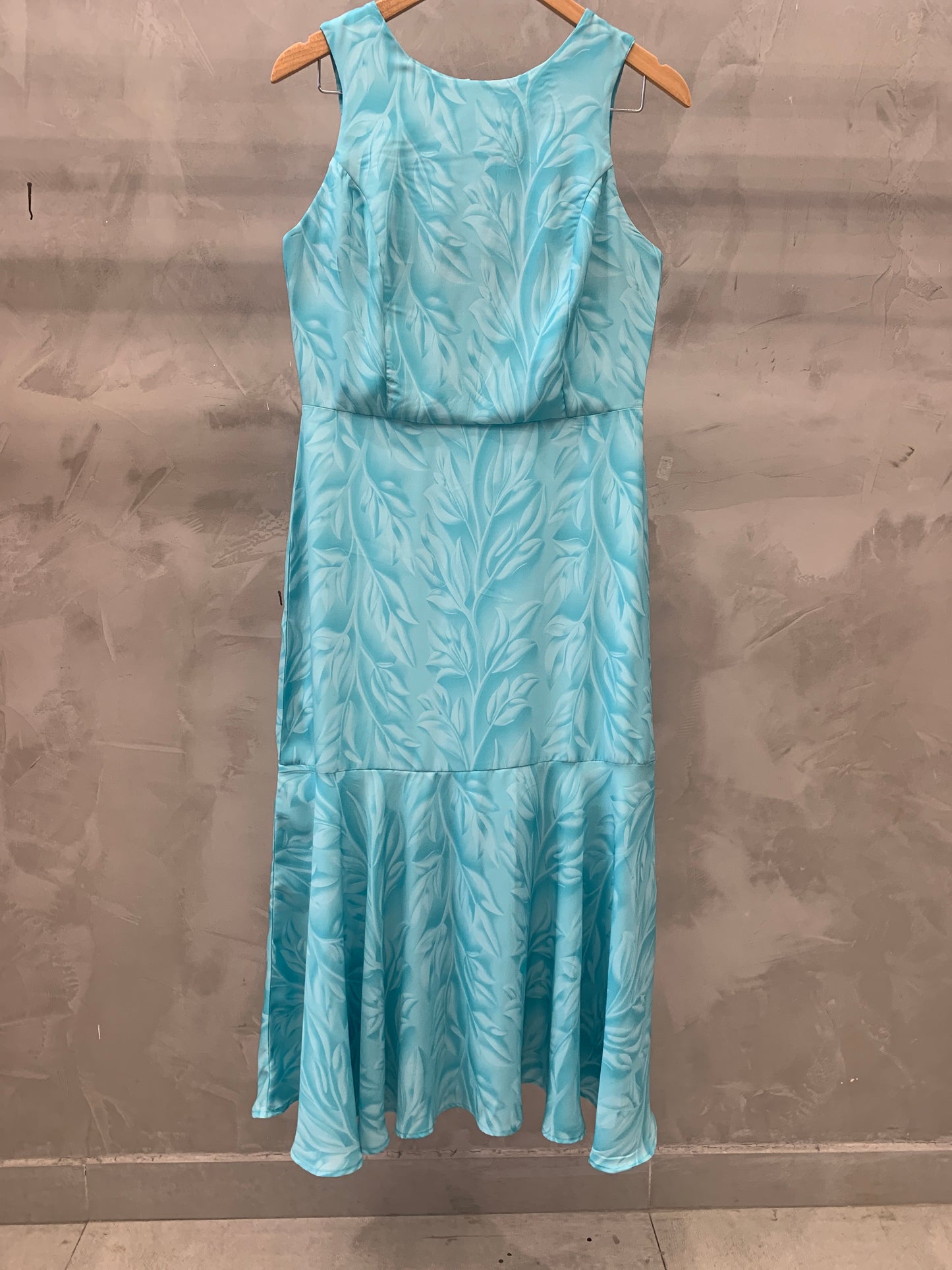 Vestido Midi Acinturado Sombras 90214