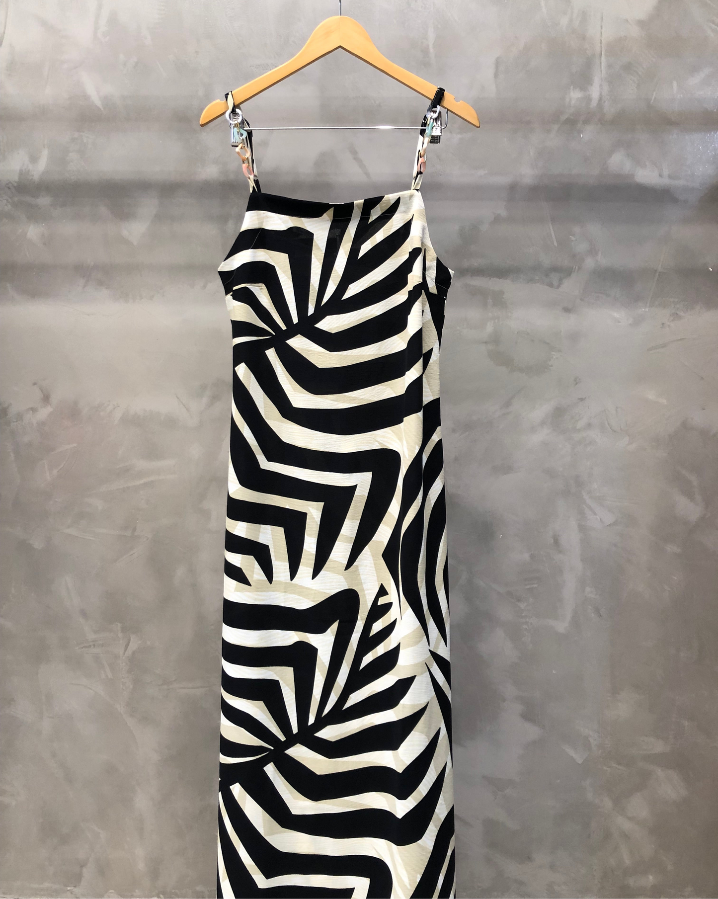 Vestido Longo Alça Pedras 90430