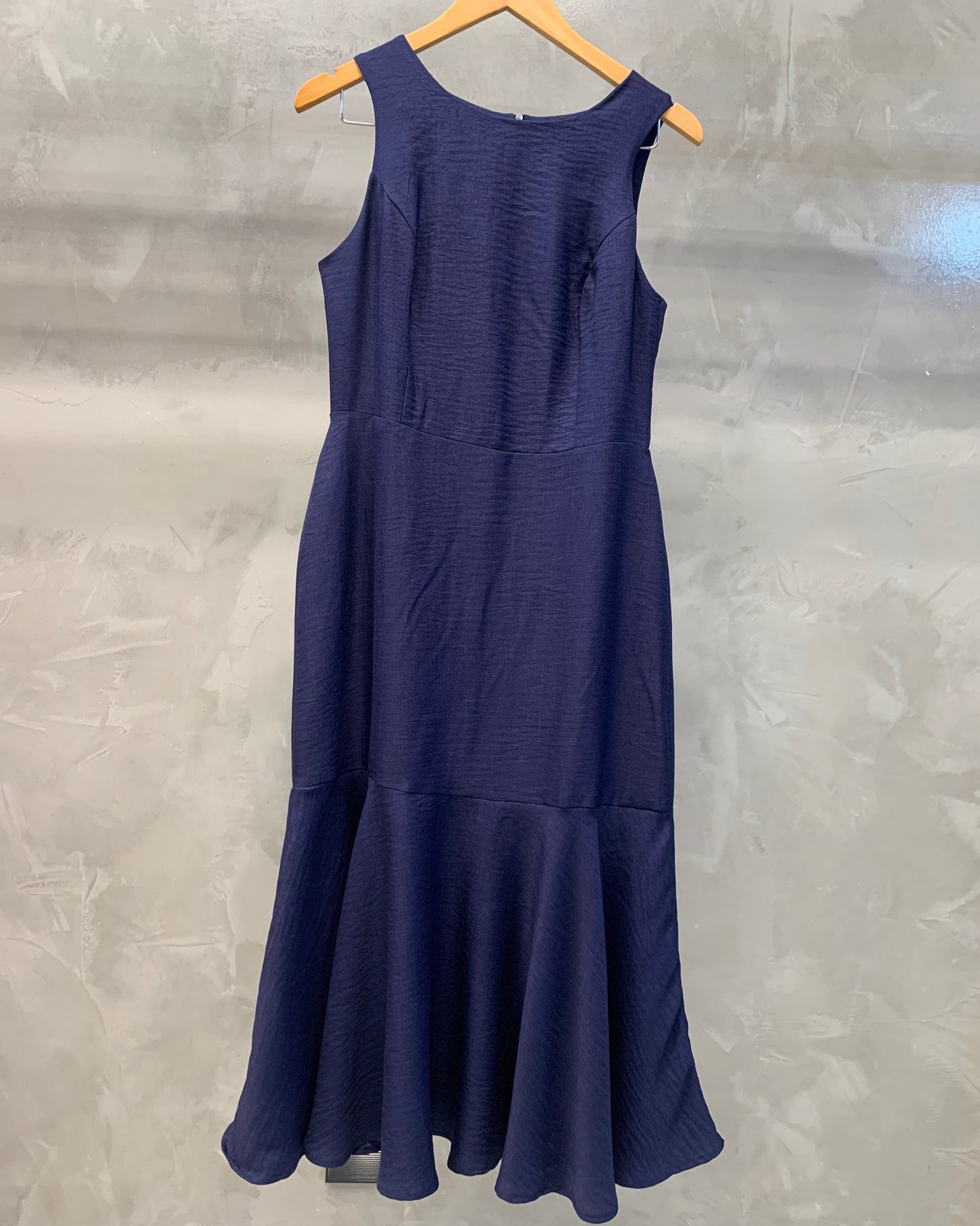 Vestido Midi Acinturado Melange 90211