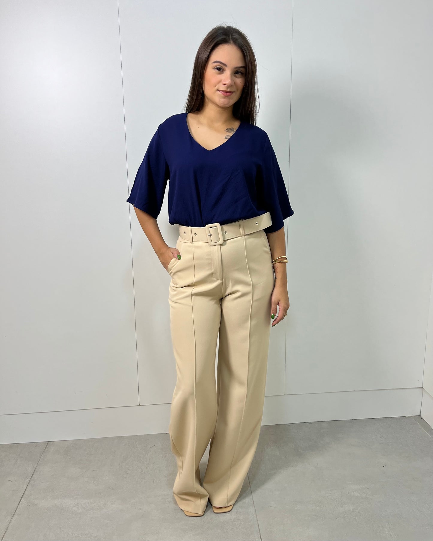 Cropped Viscose 70830