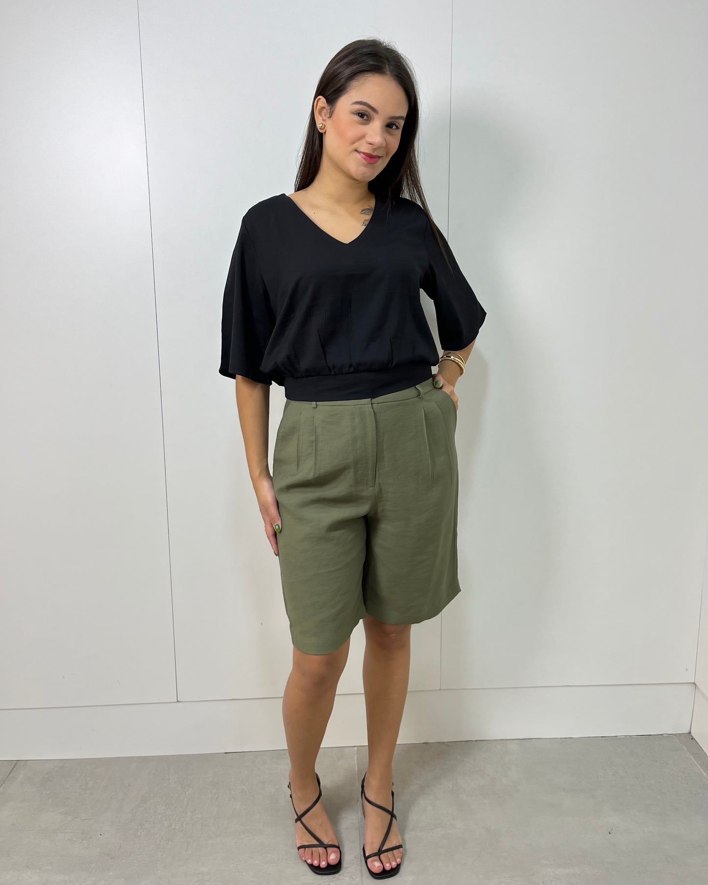 Cropped Viscose 70830