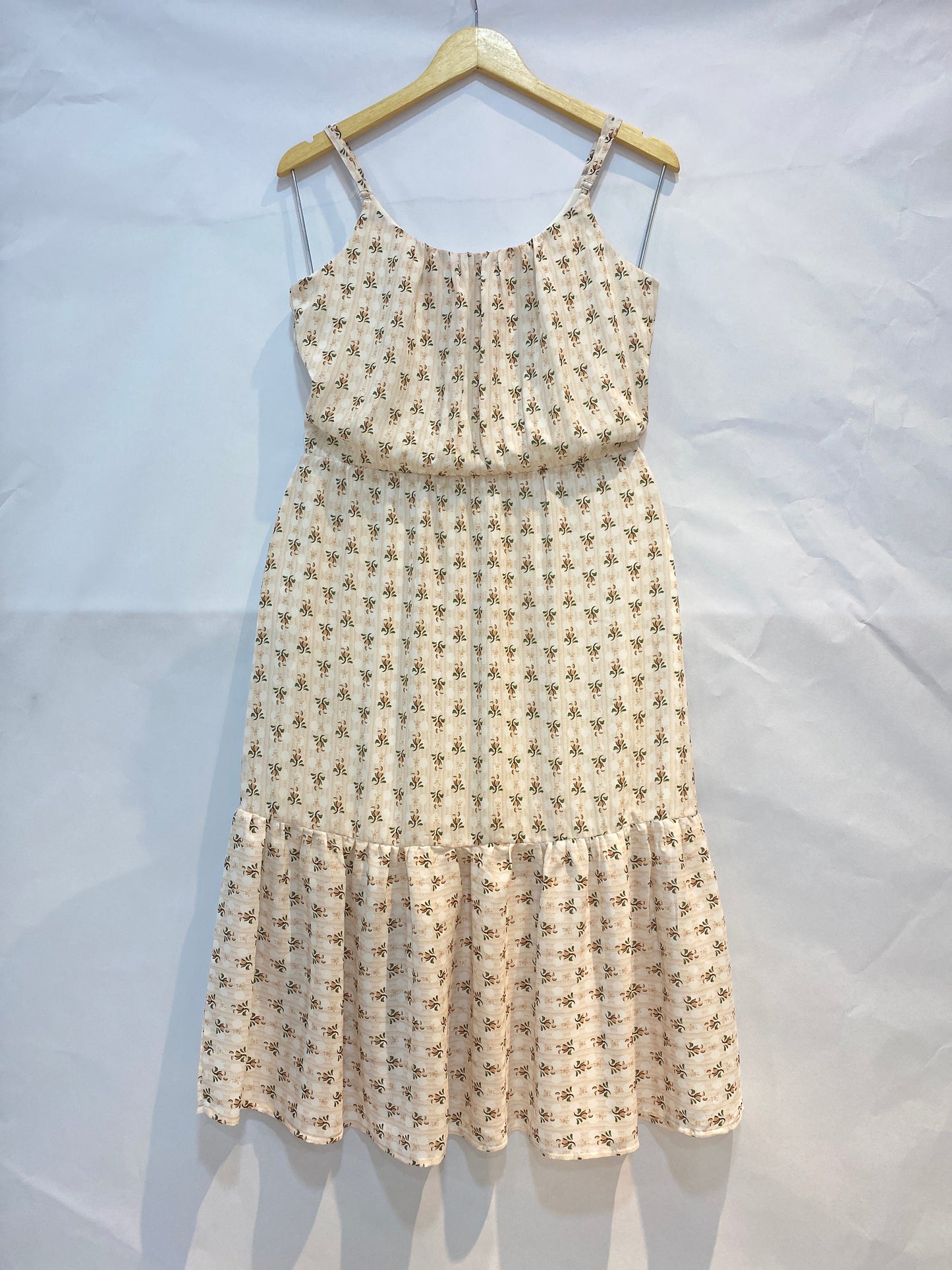 Vestido Midi Gola Franzida 60641