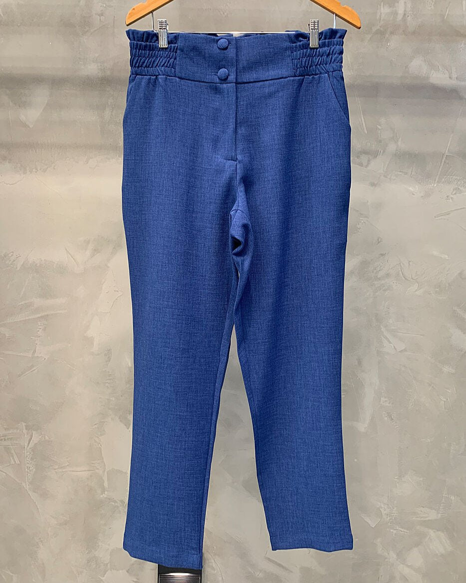 Calça Plus Alfaiataria Elástico 02959