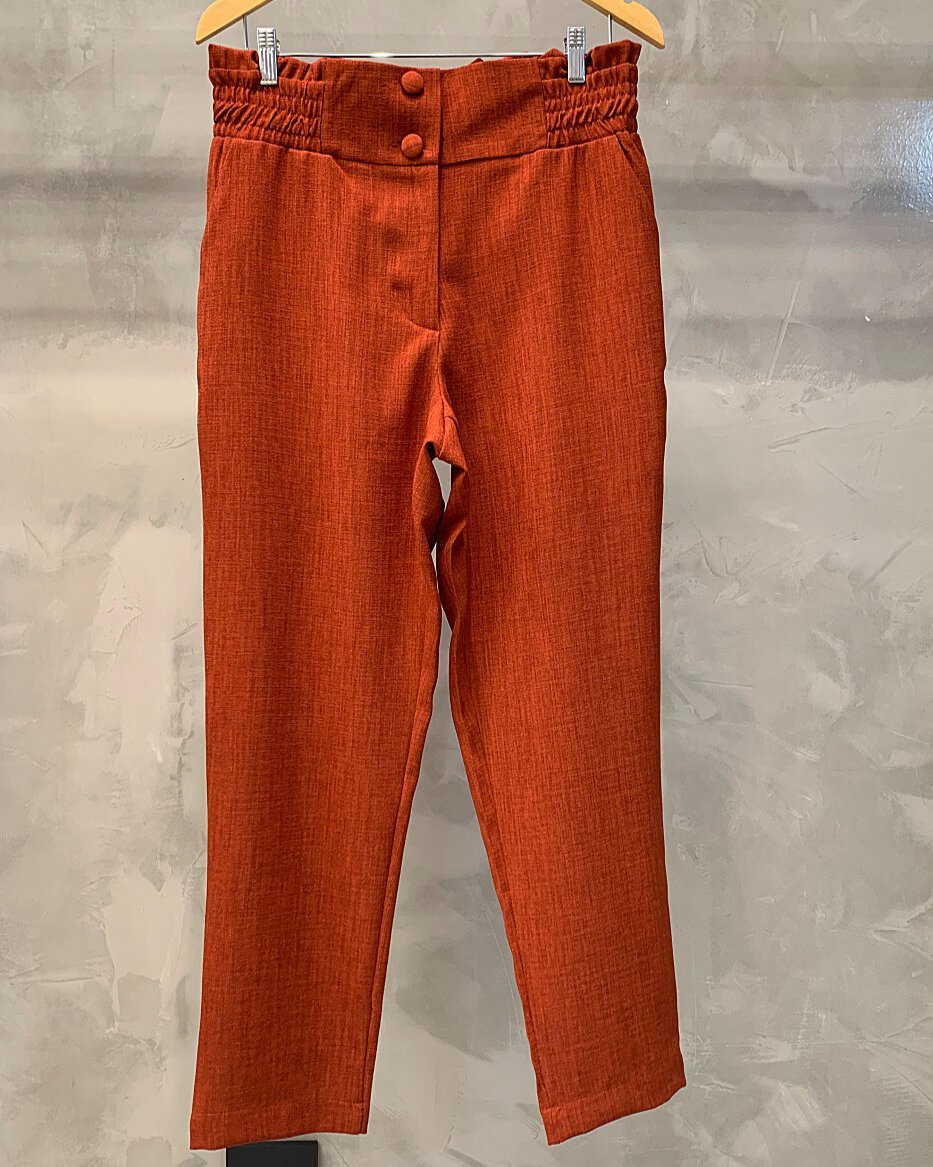 Calça Plus Alfaiataria Elástico 02959