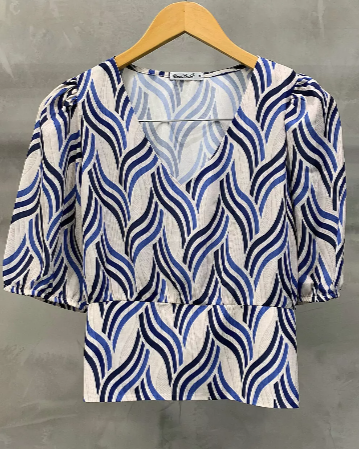 Cropped Decote V 60912