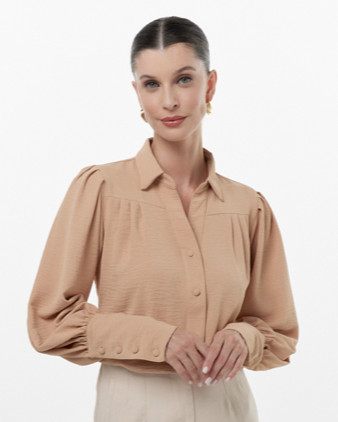 Camisa Manga Bufante 80760