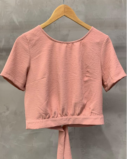 Cropped Decote Redondo 90201