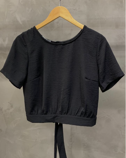 Cropped Decote Redondo 90201