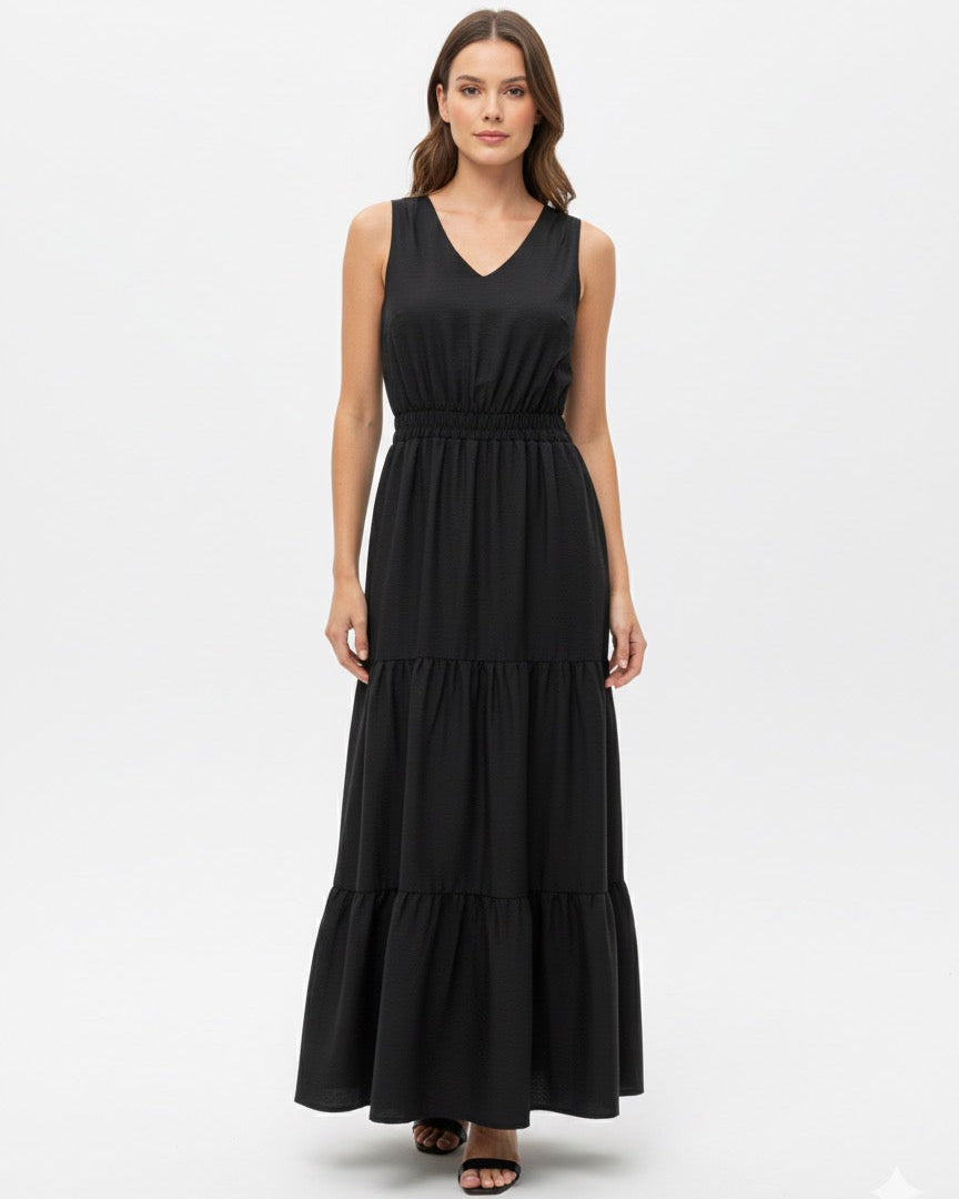 Vestido Longo Liso Três Marias 70370