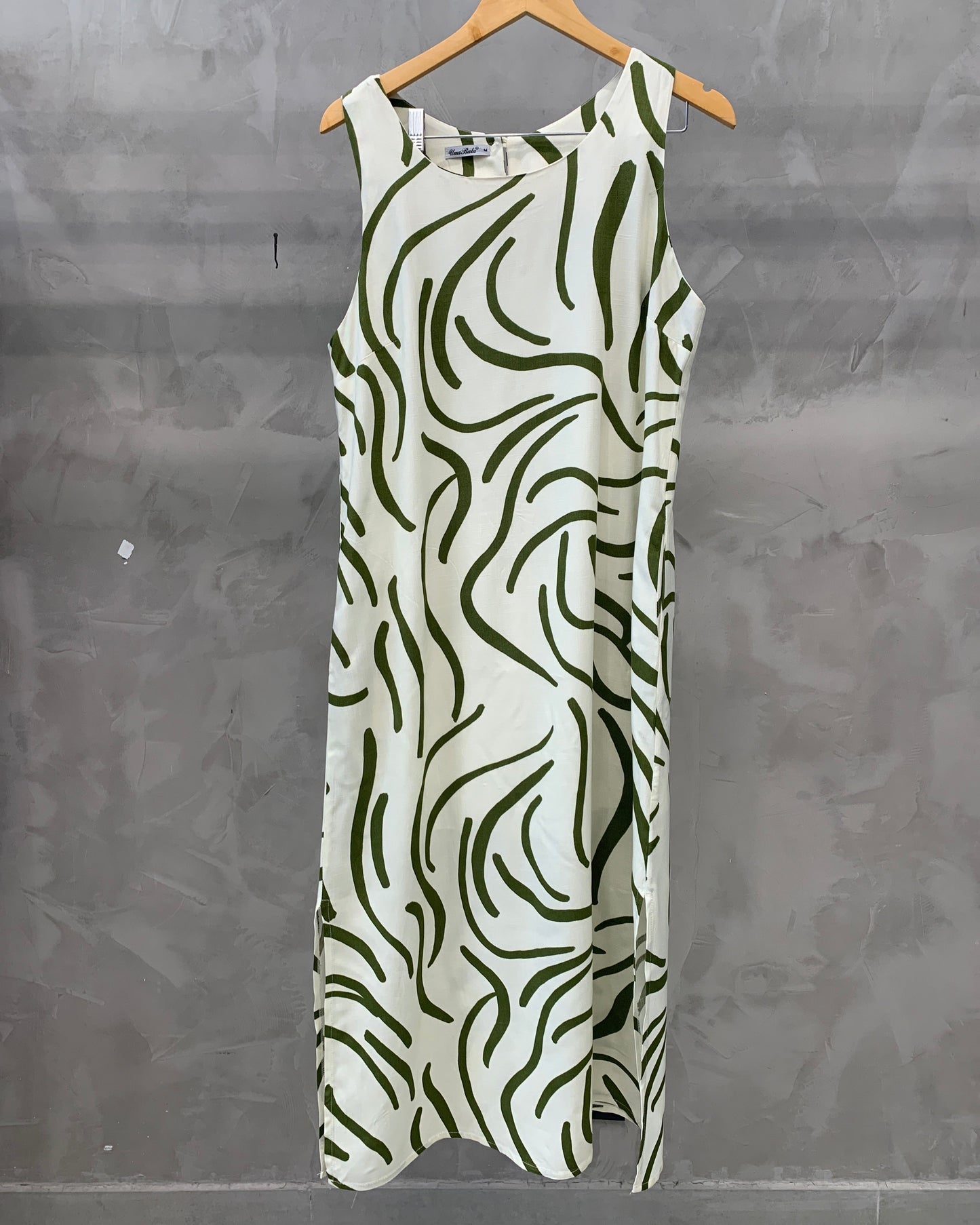 Vestido Midi Regatão Estampado 90500