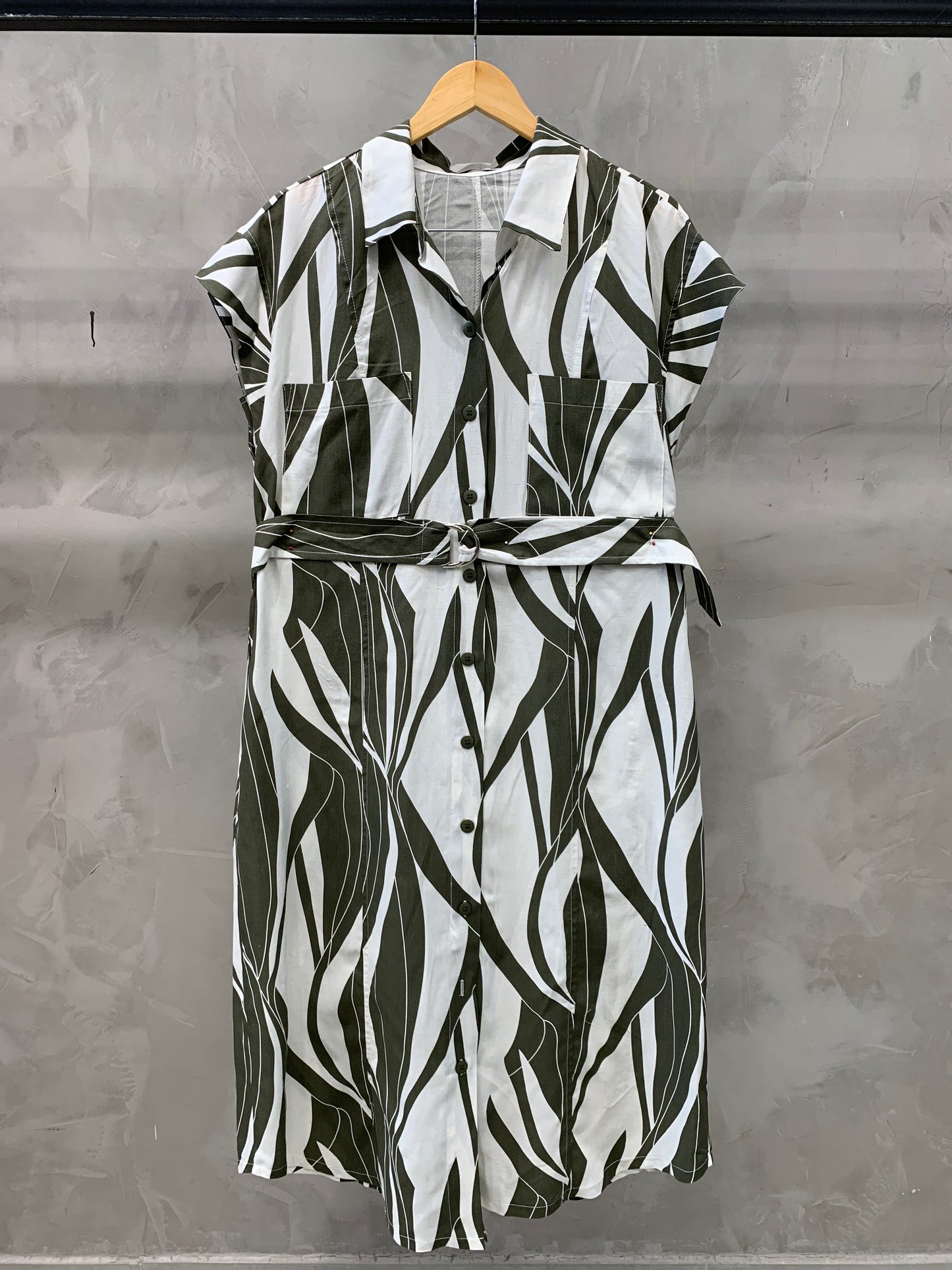 Chemise Plus Vestido Estampado 91521