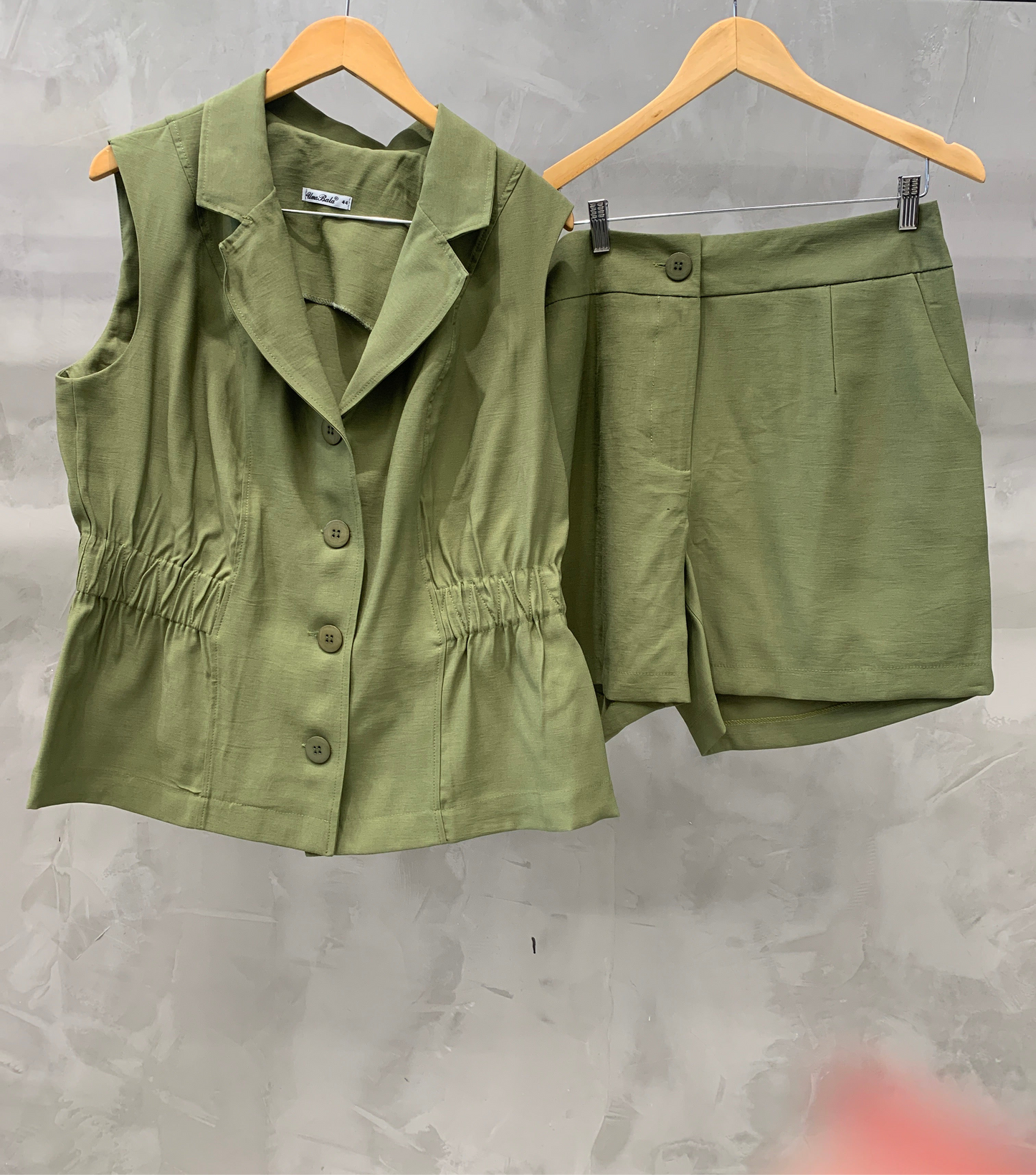 Conjunto Plus Colete e Shorts 91311