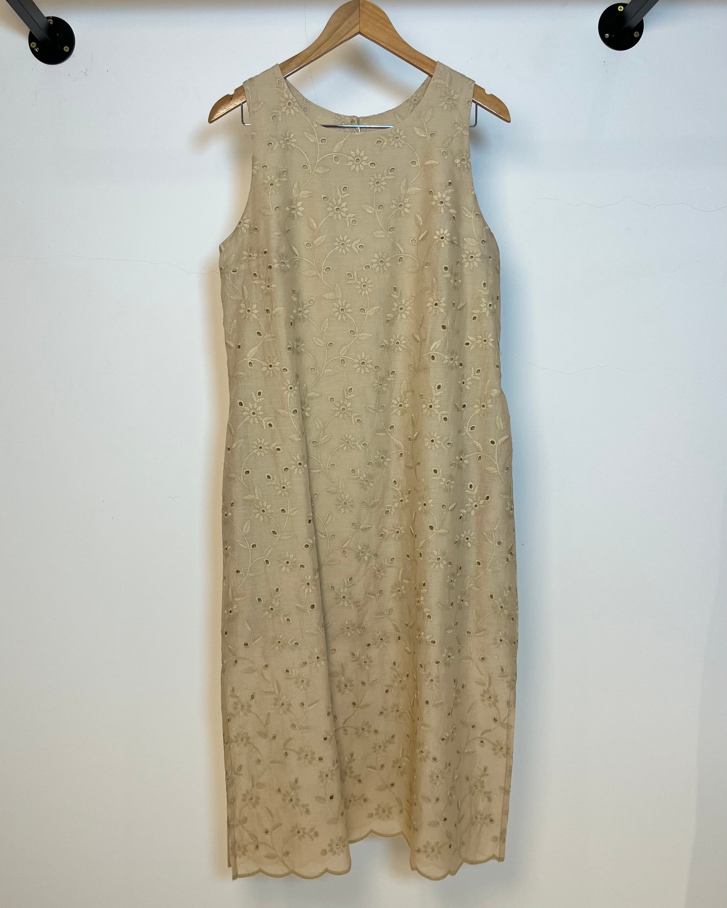 Vestido Midi De Algodão Bordado 91451