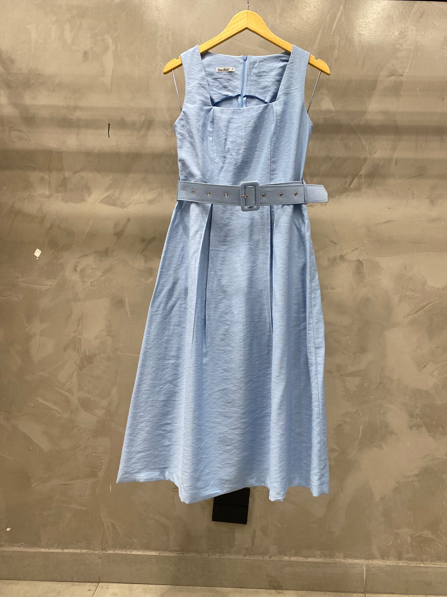 Vestido Midi Cinto 09094