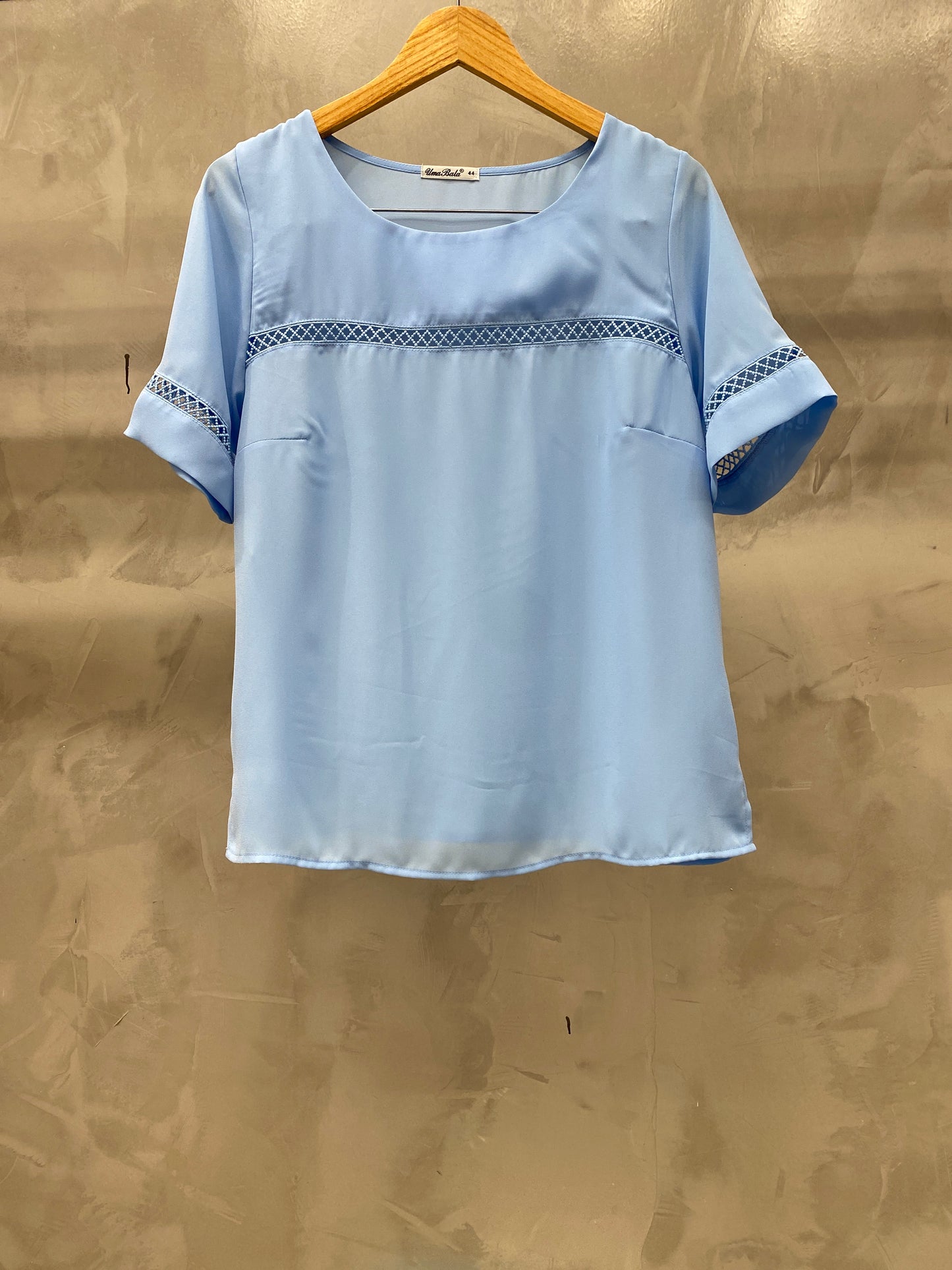 Blusa Plus Renda 90080