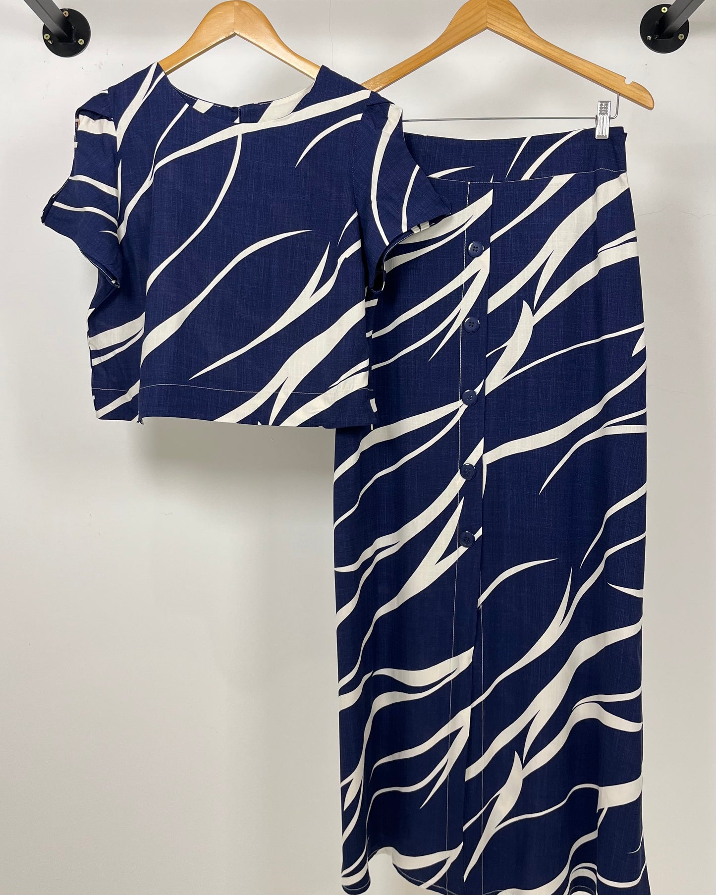 Conjunto Cropped e Saia 91562