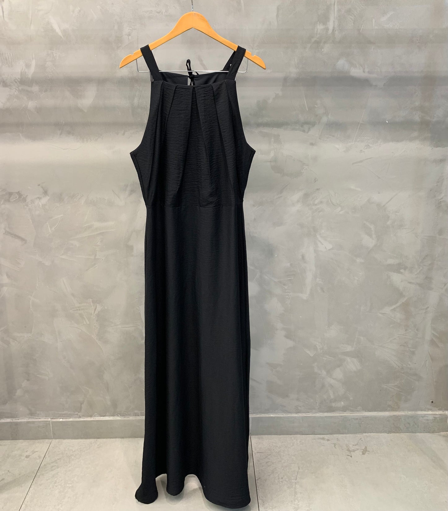 Vestido Alça Larga Polymelange Liso 80254
