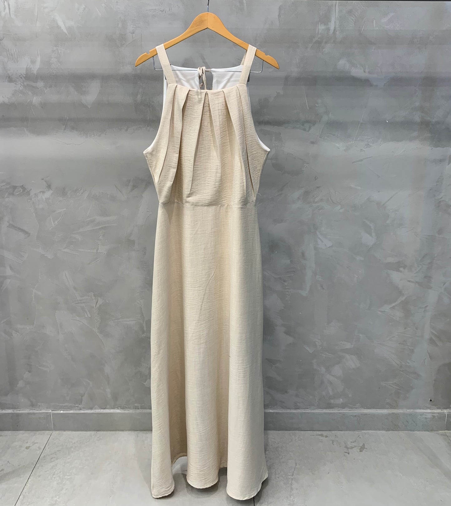 Vestido Alça Larga Polymelange Liso 80254