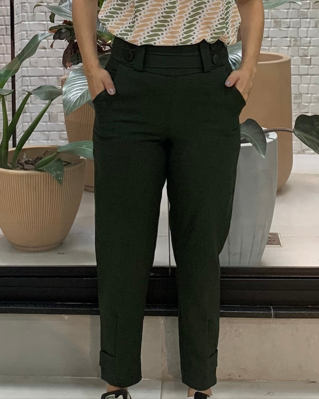 Calça Jogger Polylinho 02914