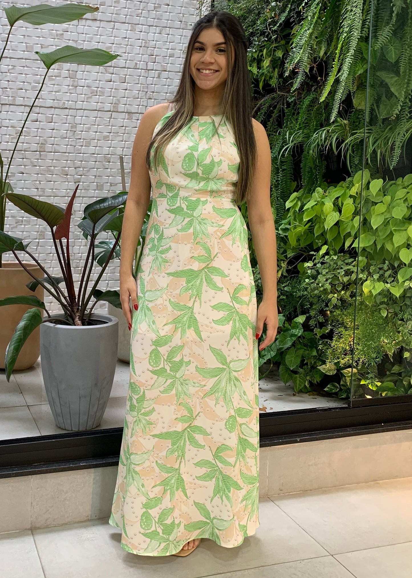 Vestido Longo Trapézio 47974