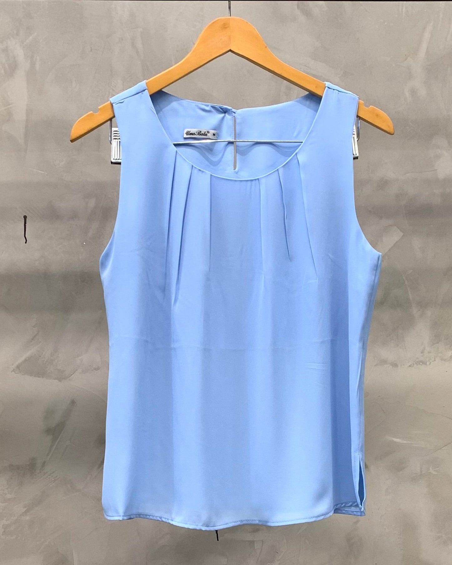 Regata Alça Larga Crepe Liso 60680