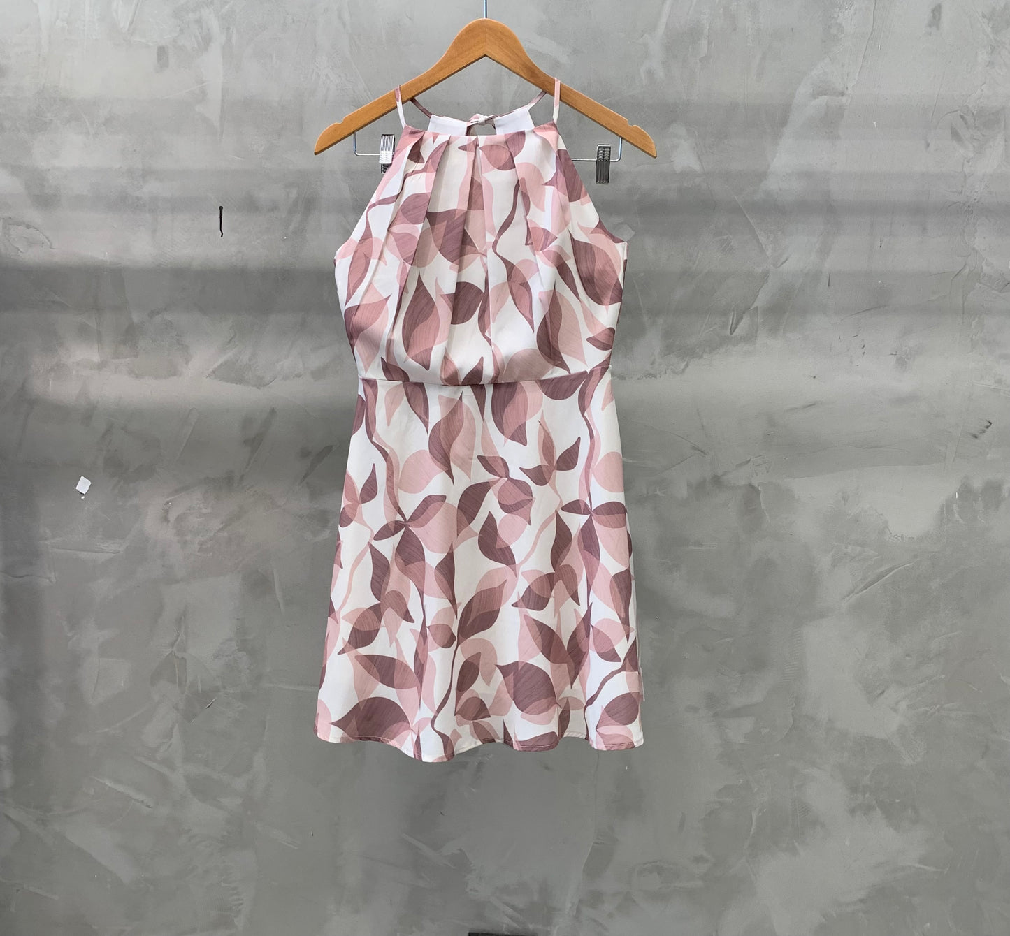 Vestido Curto crepe estampado 49066