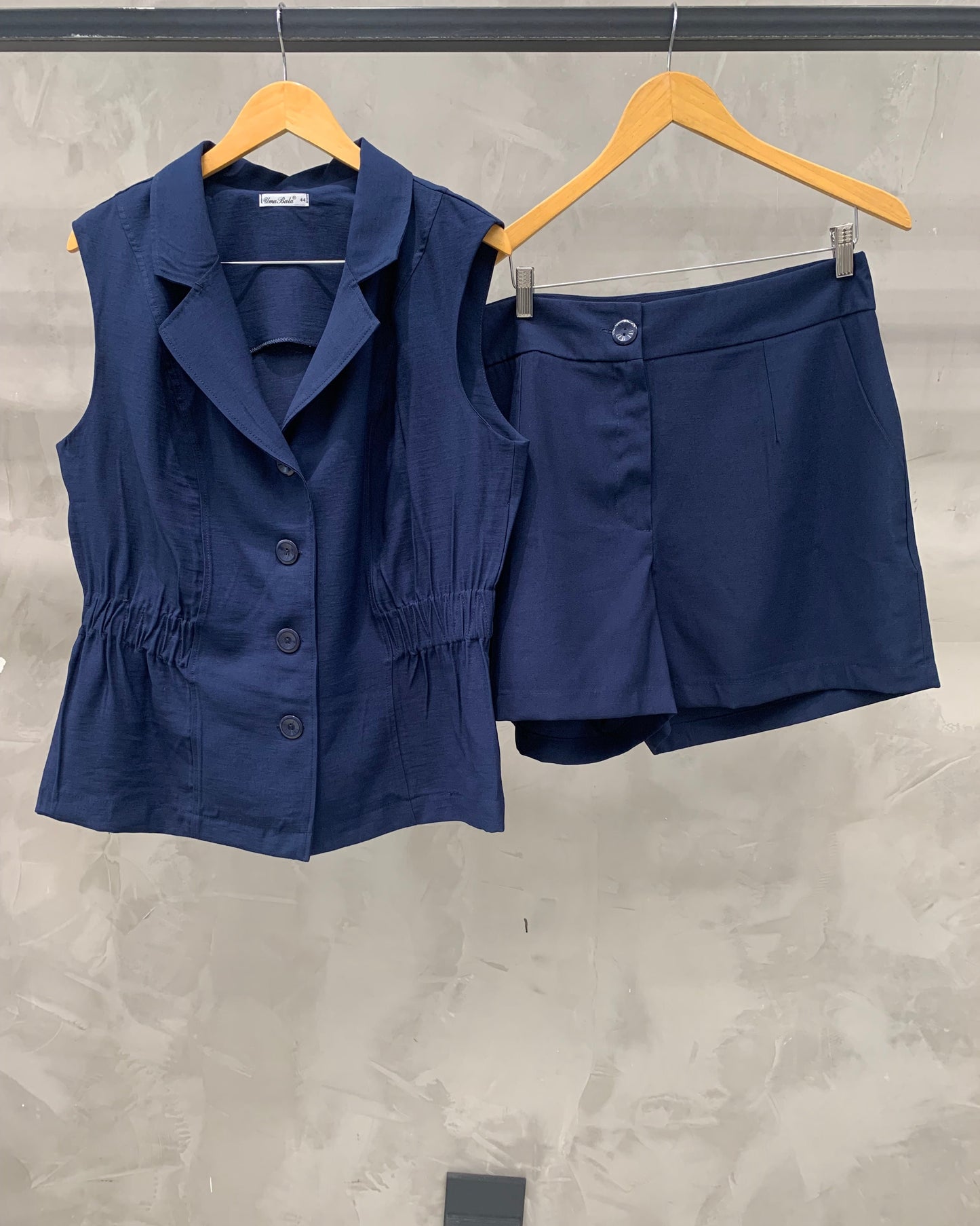 Conjunto Plus Colete e Shorts 91311