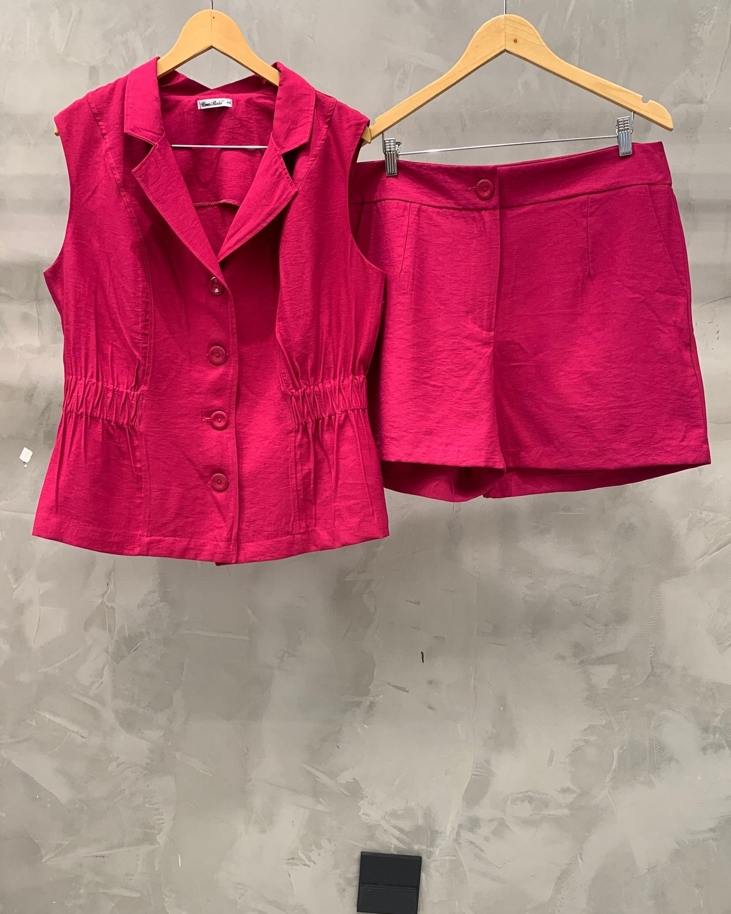 Conjunto Plus Colete e Shorts 91311