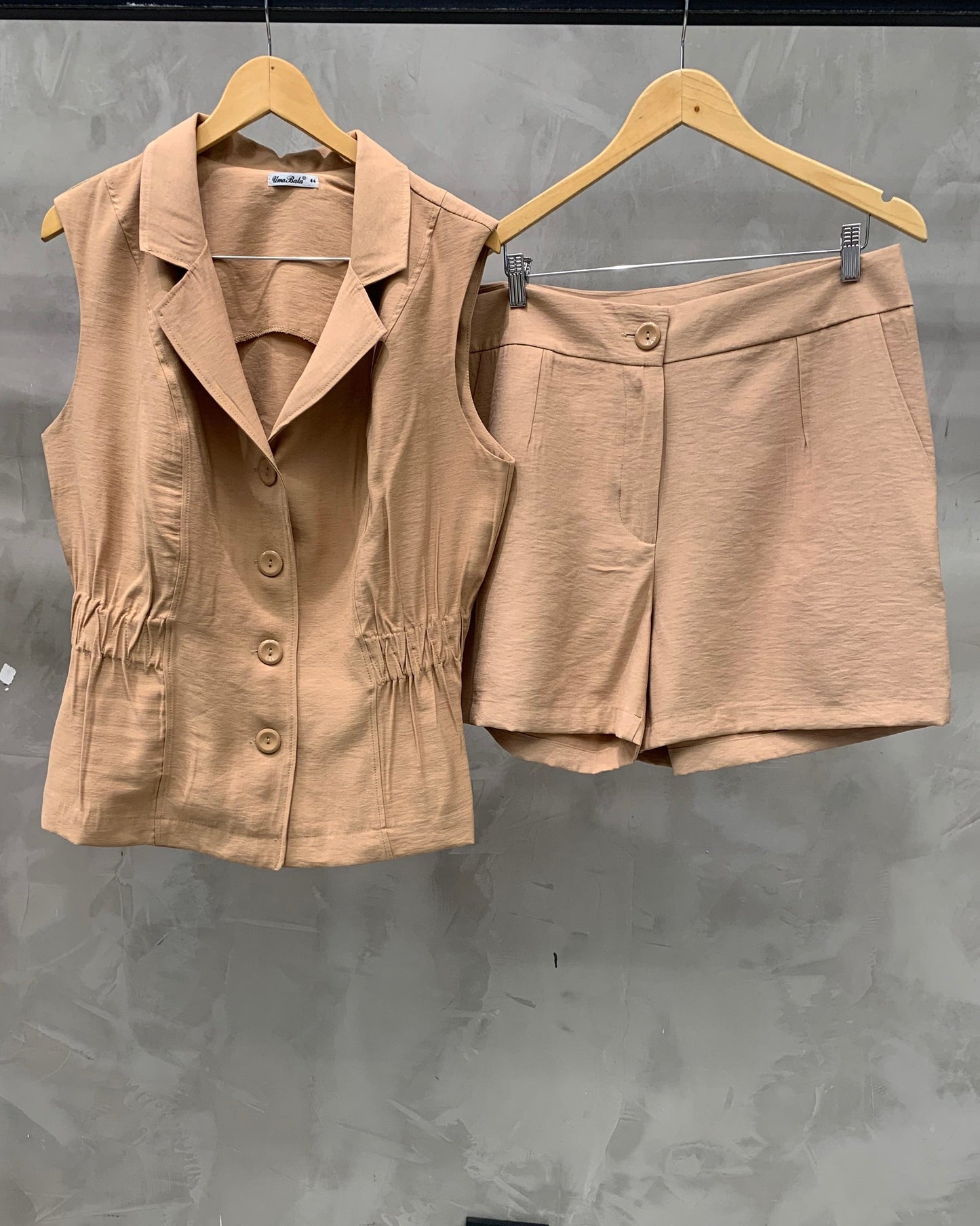 Conjunto Plus Colete e Shorts 91311