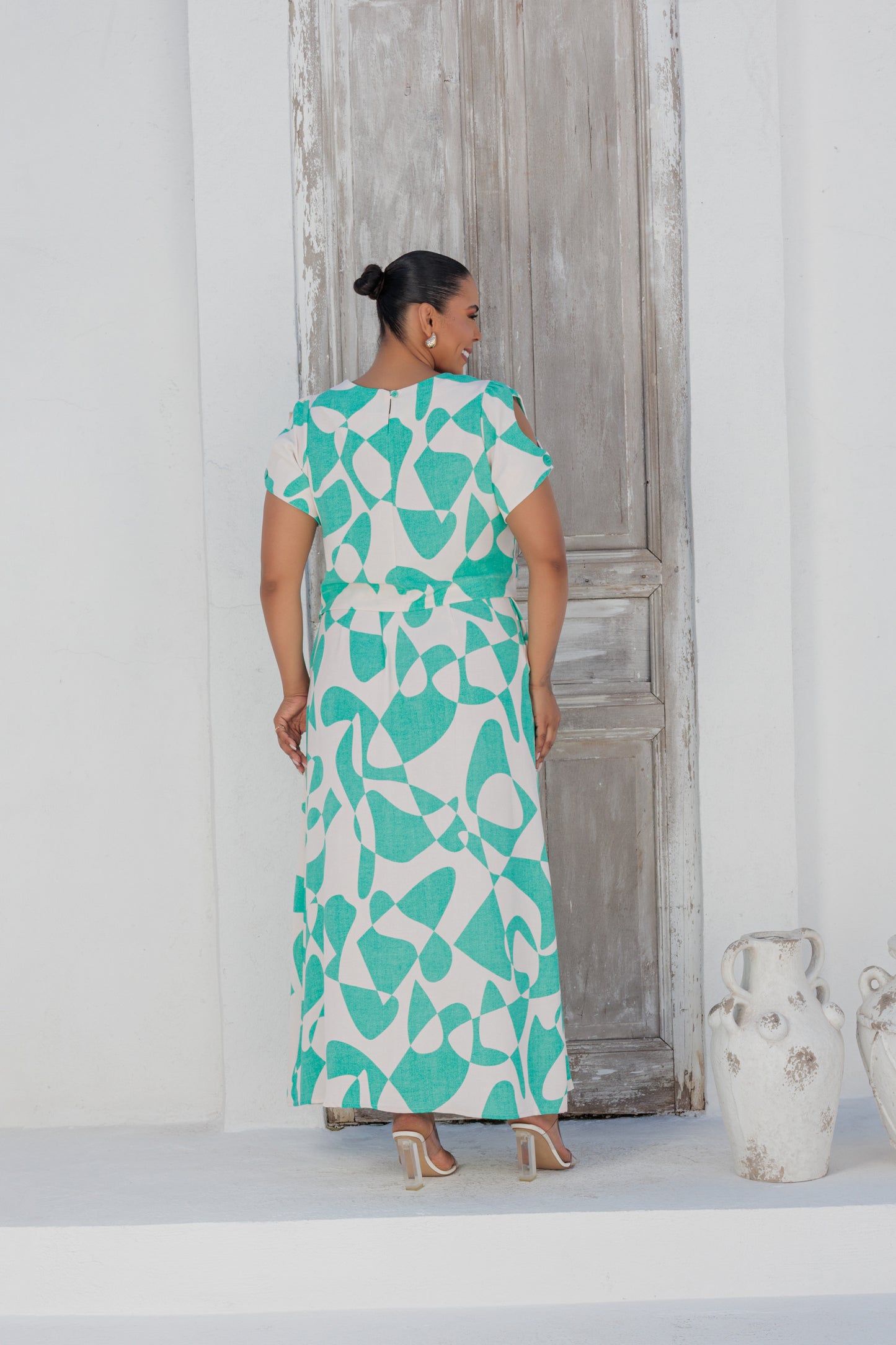 Conjunto Cropped e Saia 91562
