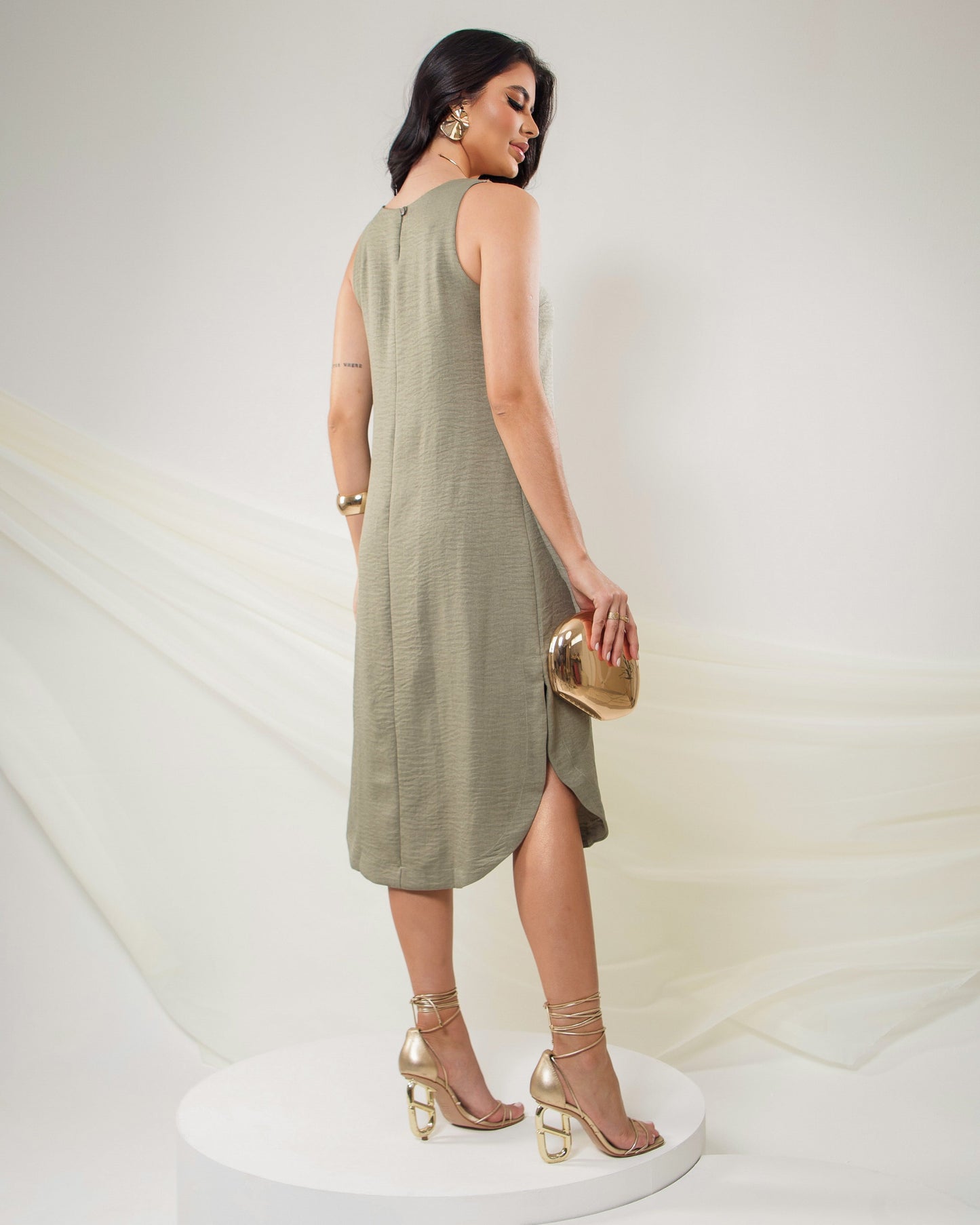 Vestido Midi Regatão 08065